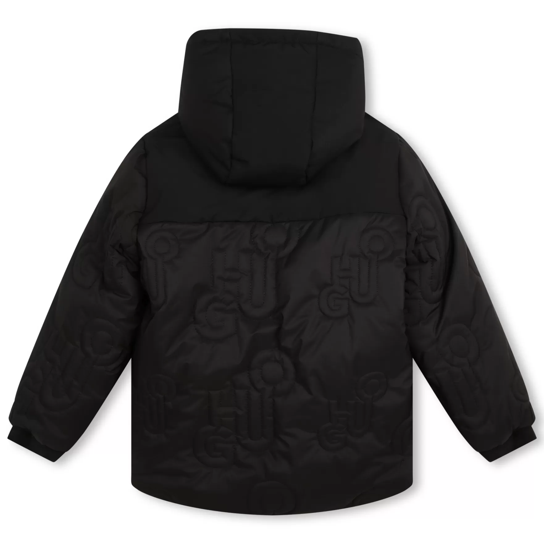 Jongen HUGO Anorak Met Capuchon En Logo