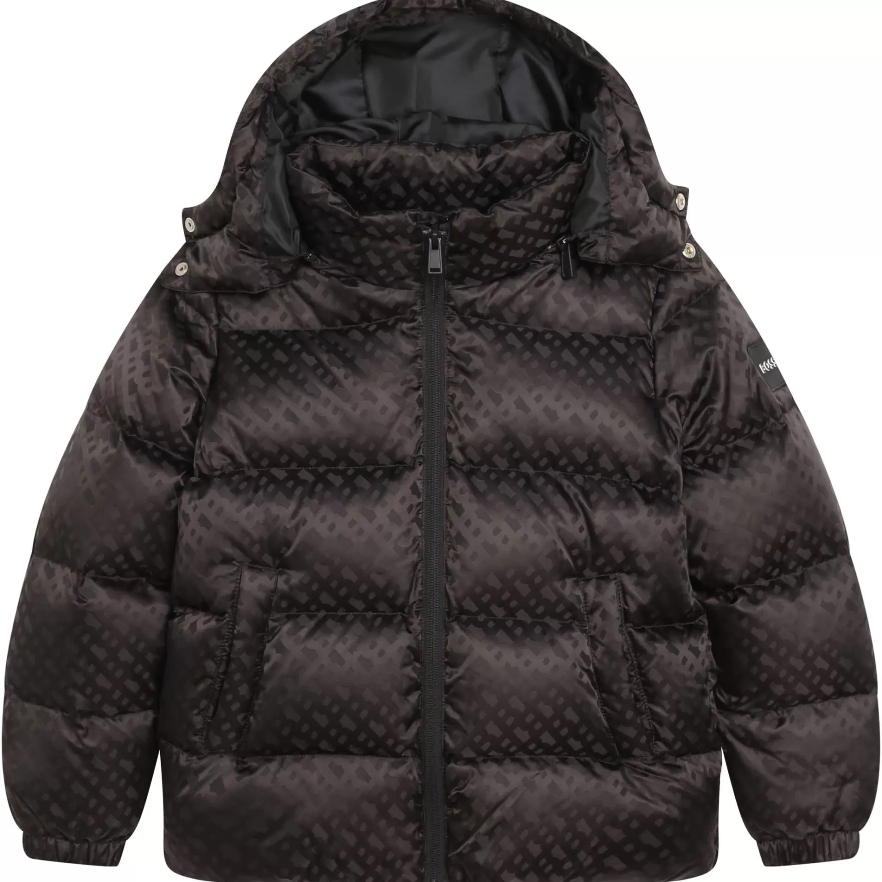 Jongen BOSS Anorak Met Rits En Capuchon