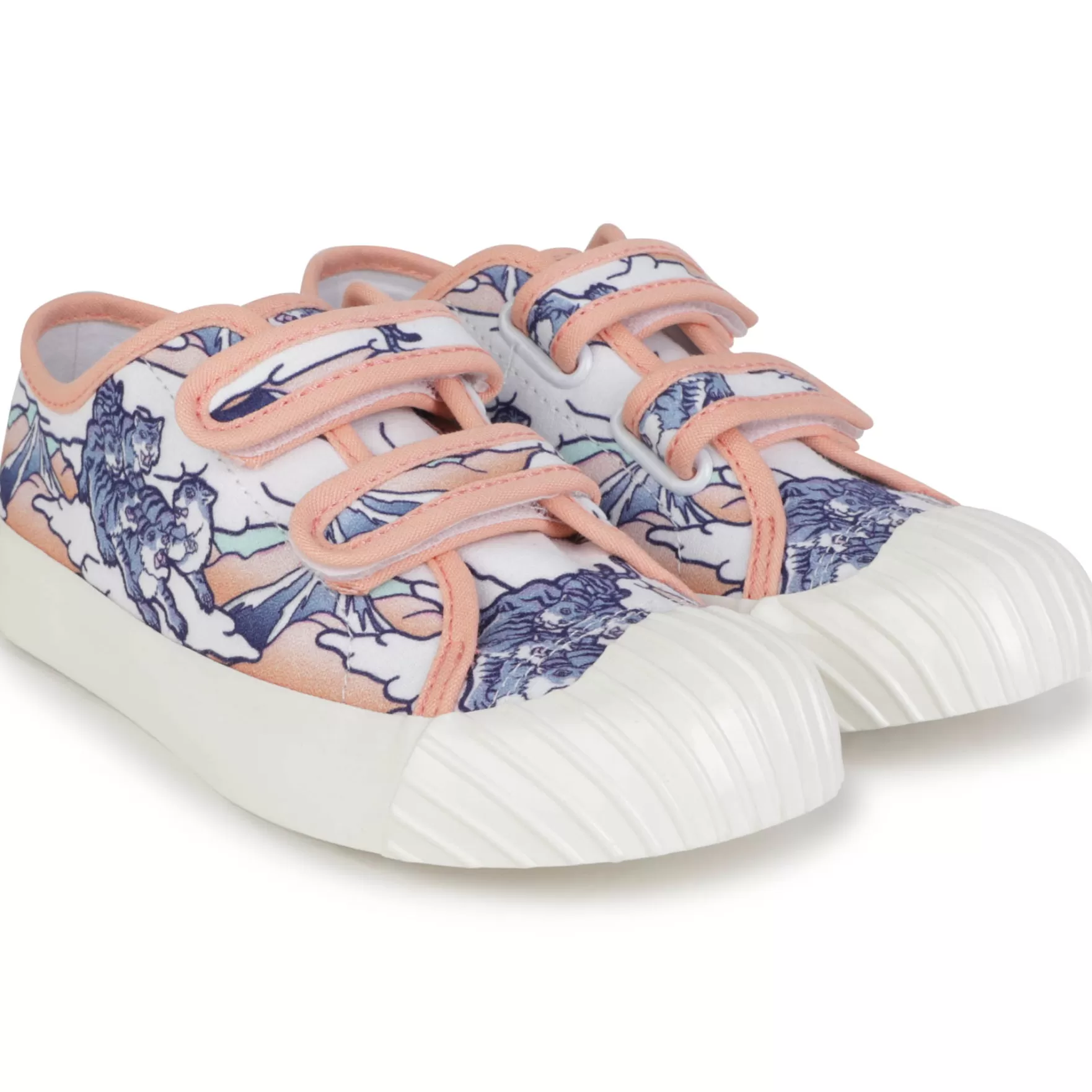 Jongen KENZO KIDS Bedrukte Sneakers Klittenband