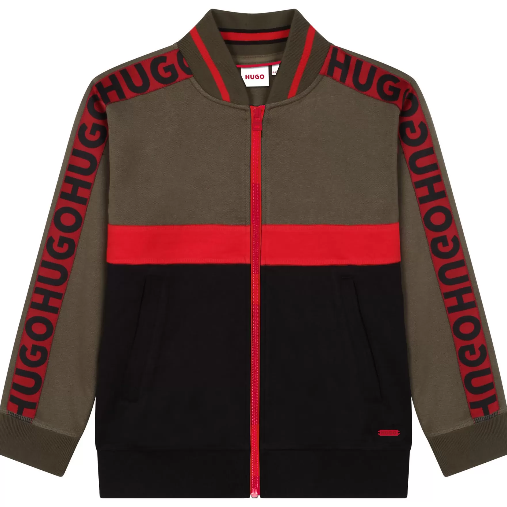 Jongen HUGO Driekleurig Sweatshirt