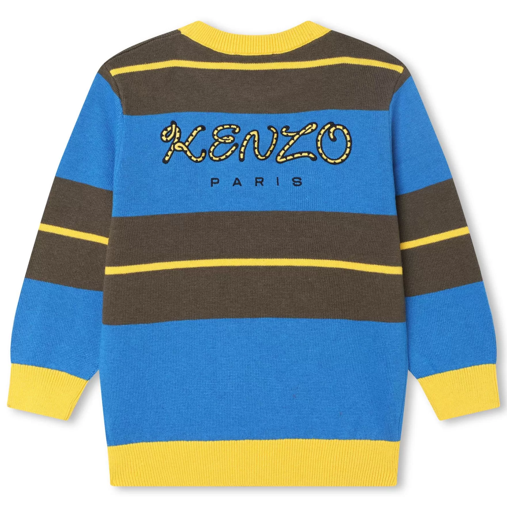 Jongen KENZO KIDS Driekleurige Gebreide Trui