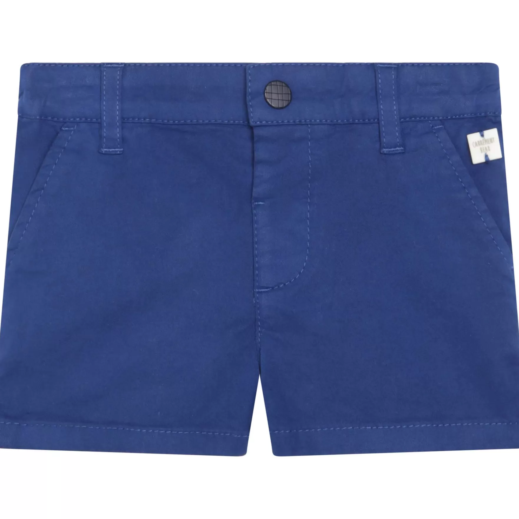 Jongen CARREMENT BEAU Effen Short Van Katoenen Twill