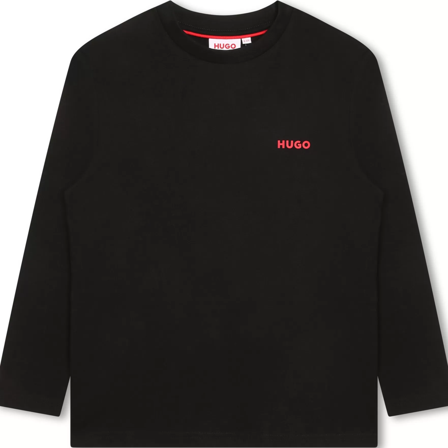 Jongen HUGO Effen T-Shirt Met Logo