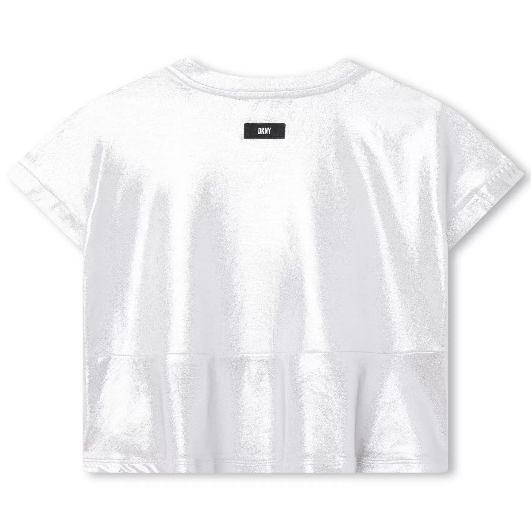 Meisje DKNY Feestelijk Metallic T-Shirt