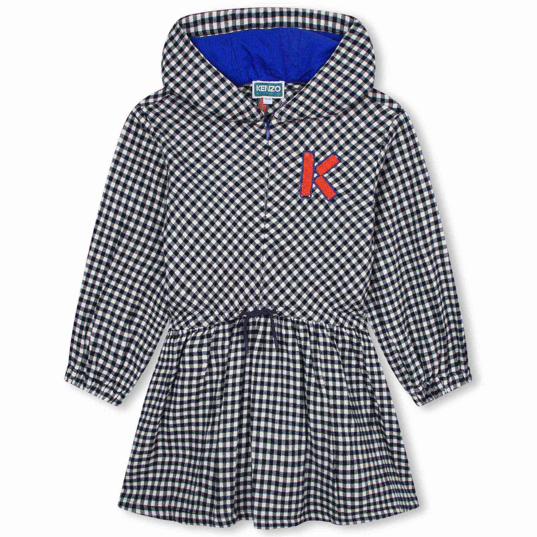 Meisje KENZO KIDS Flanellen Jurk Met Capuchon