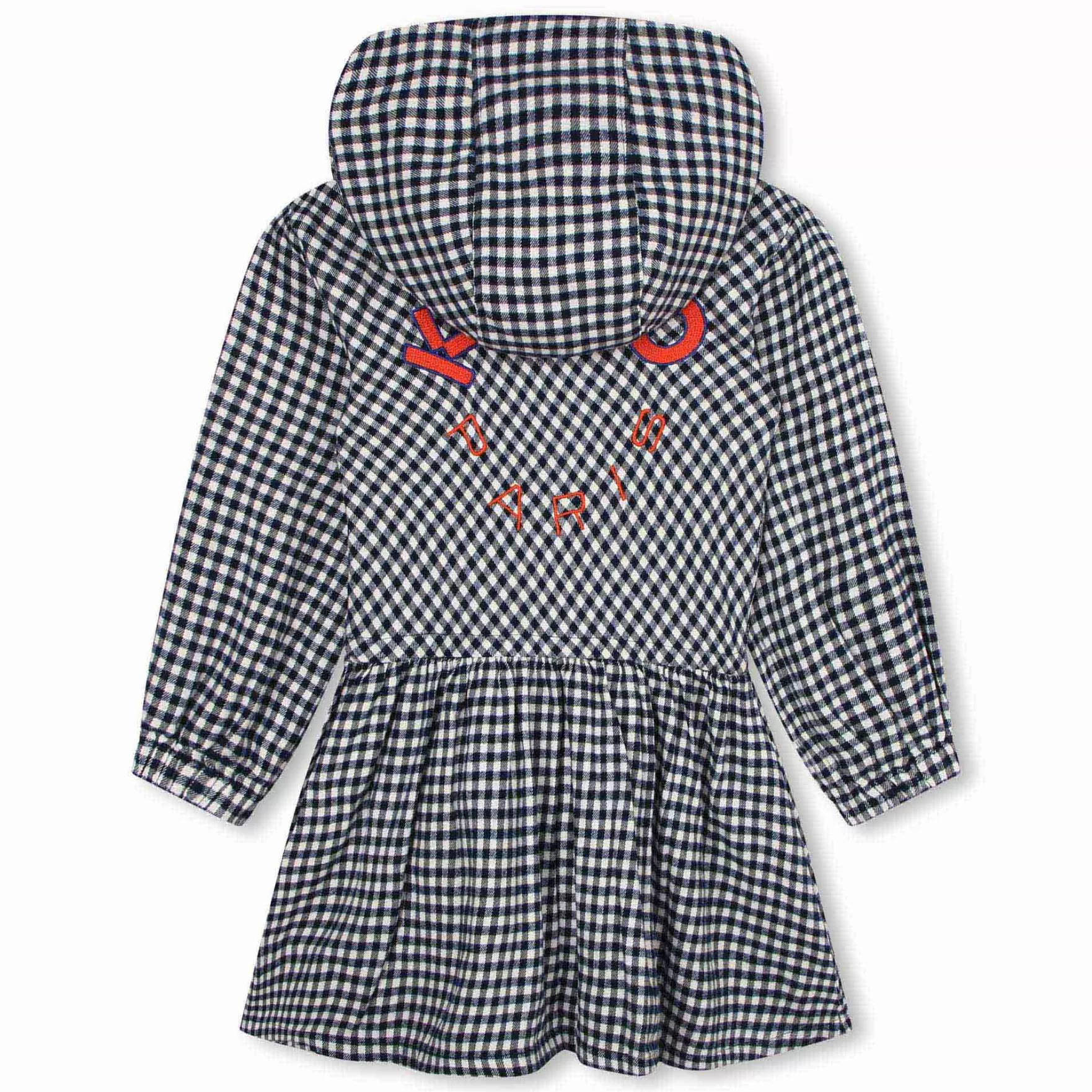 Meisje KENZO KIDS Flanellen Jurk Met Capuchon