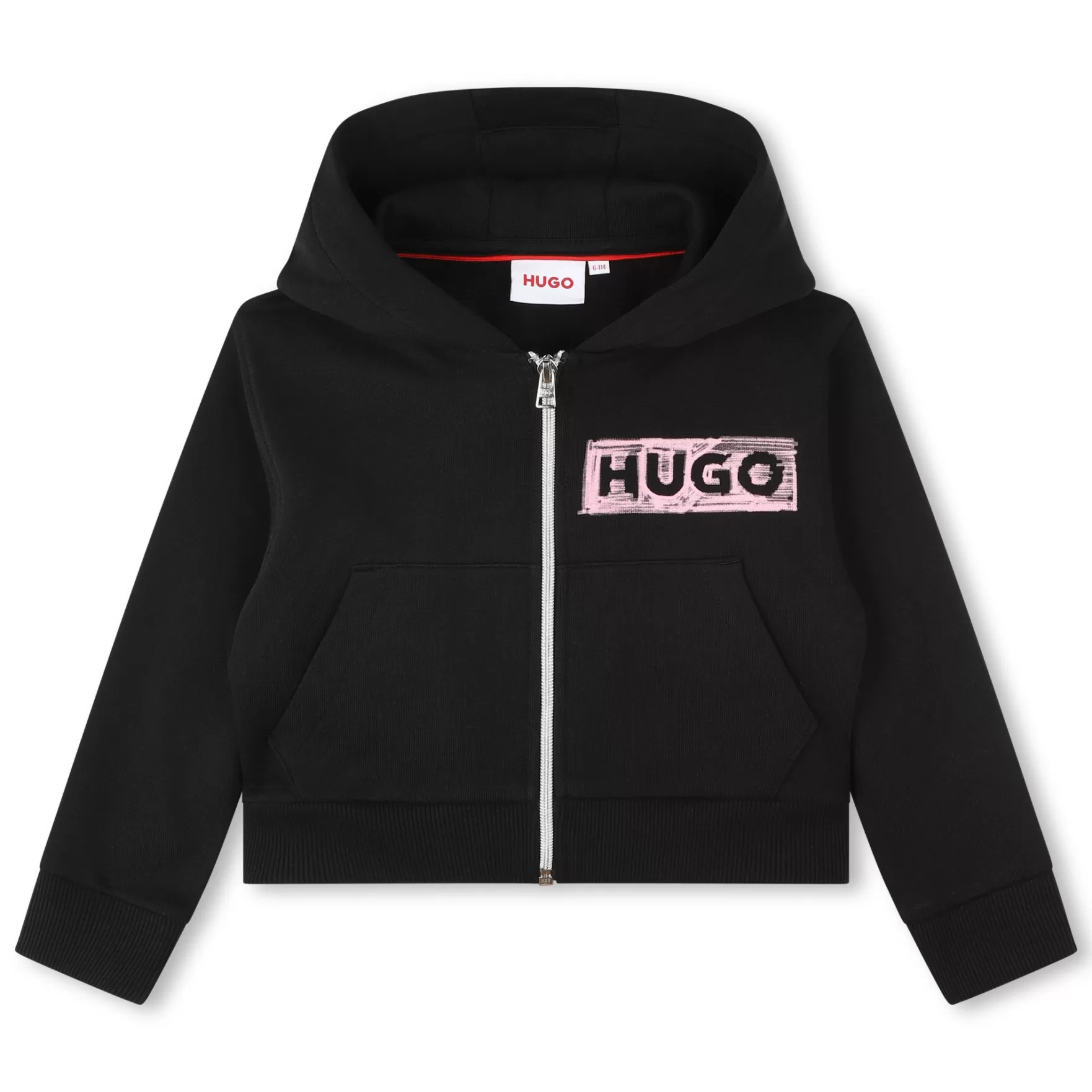 Meisje HUGO Fleece Joggingvest