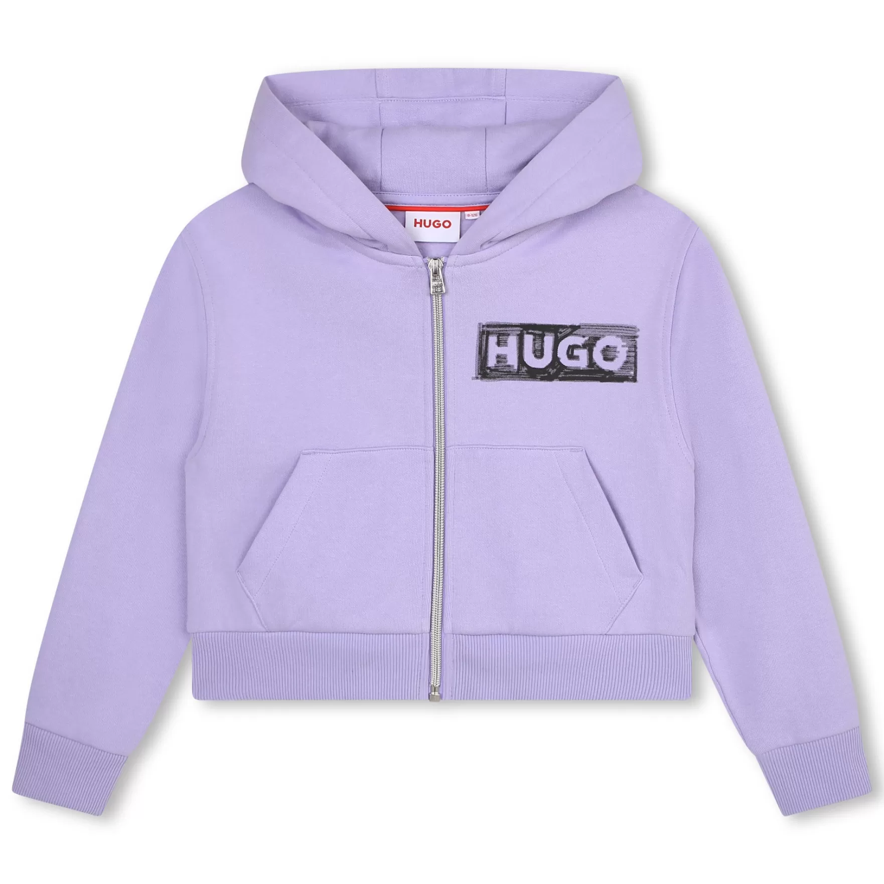 Meisje HUGO Fleece Joggingvest