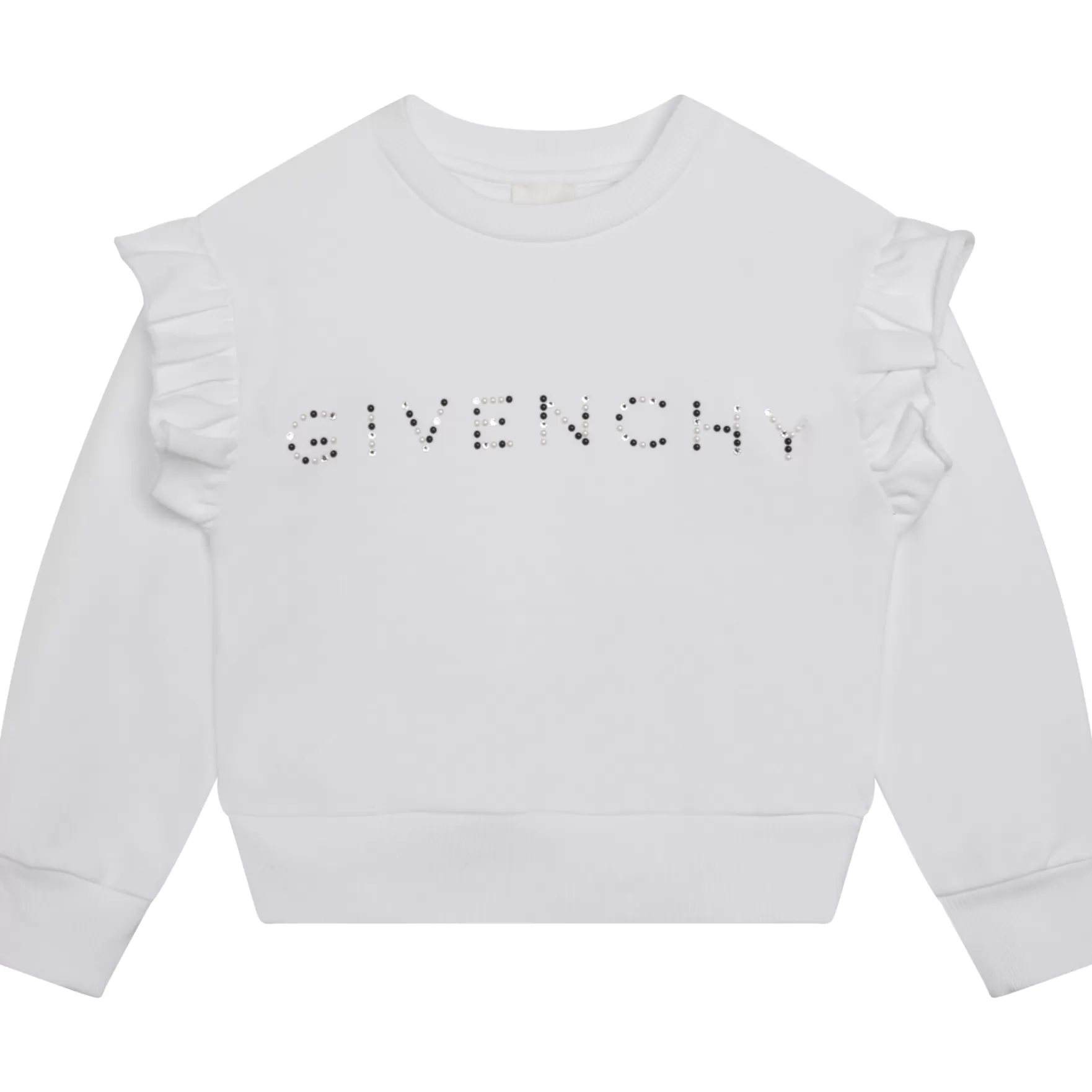 Meisje GIVENCHY Fleece Sweater Met Strass