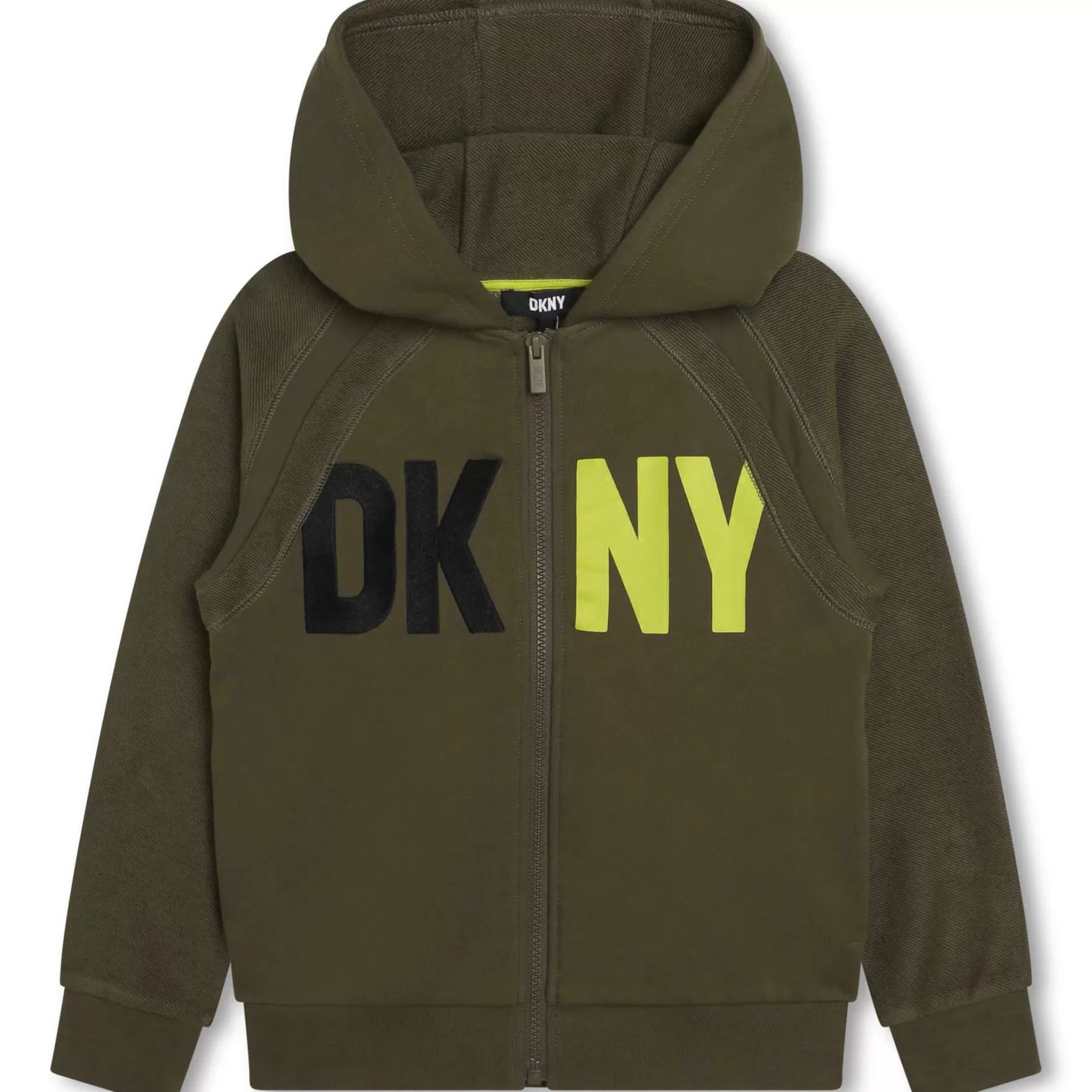 Jongen DKNY Fleece Sweatshirt Met Rits