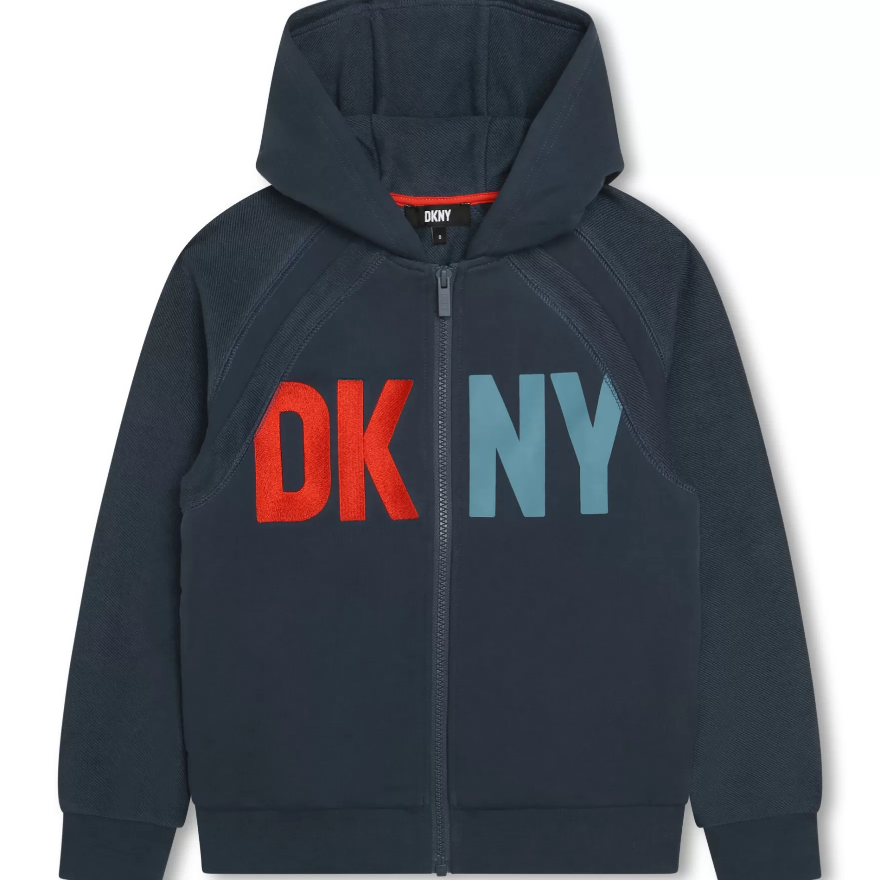 Jongen DKNY Fleece Sweatshirt Met Rits