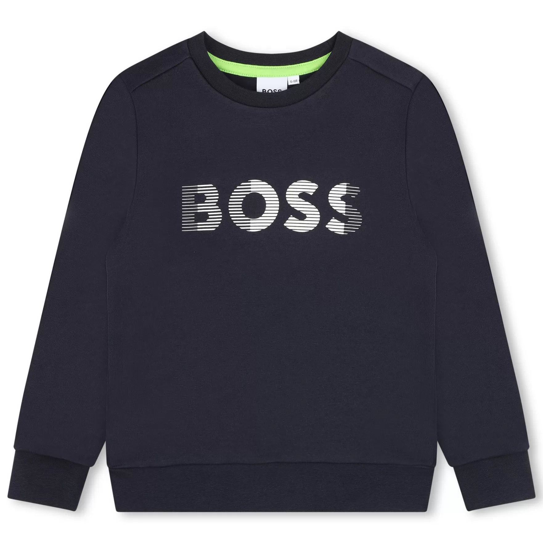 Jongen BOSS Fleece Sweatshirt Ronde Hals