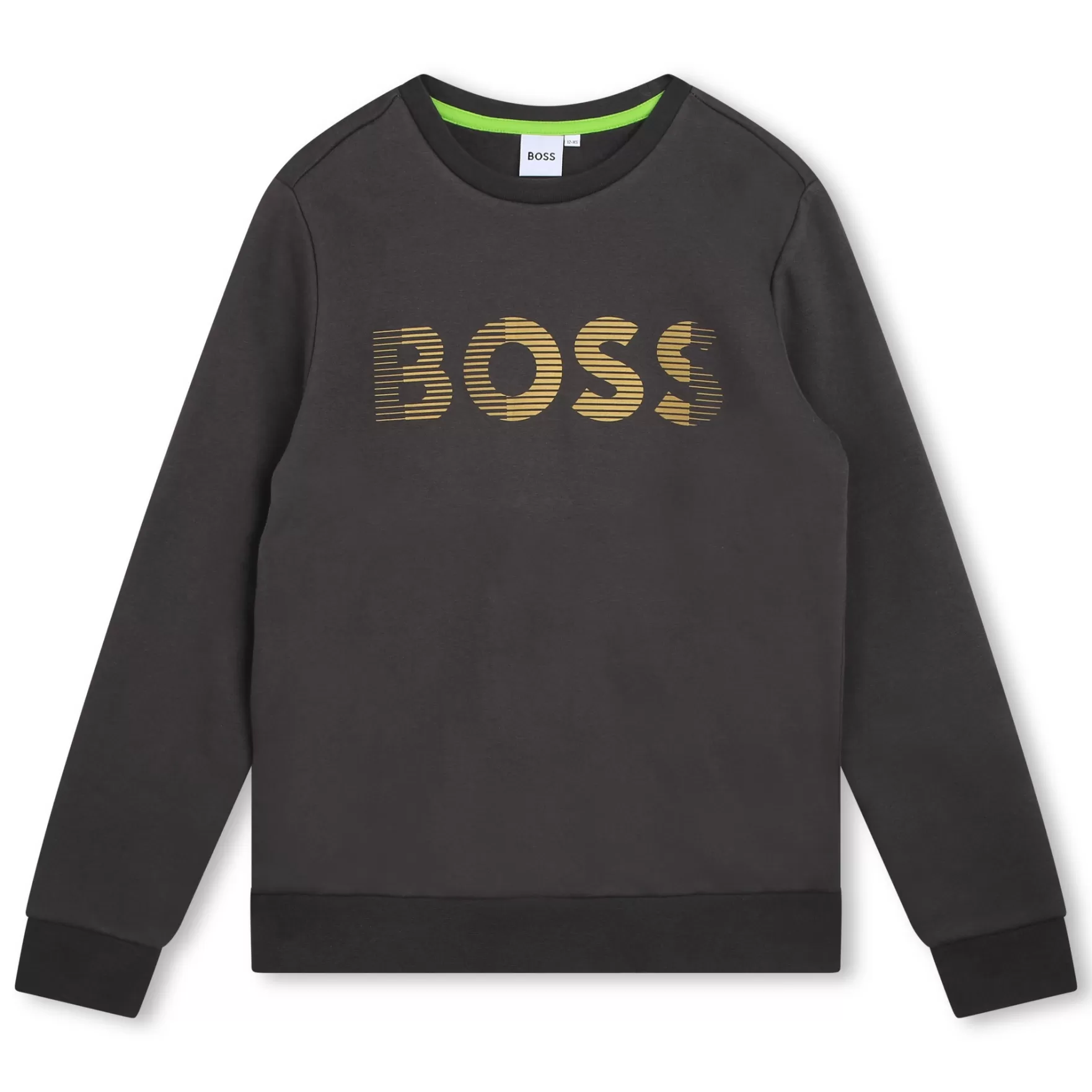 Jongen BOSS Fleece Sweatshirt Ronde Hals