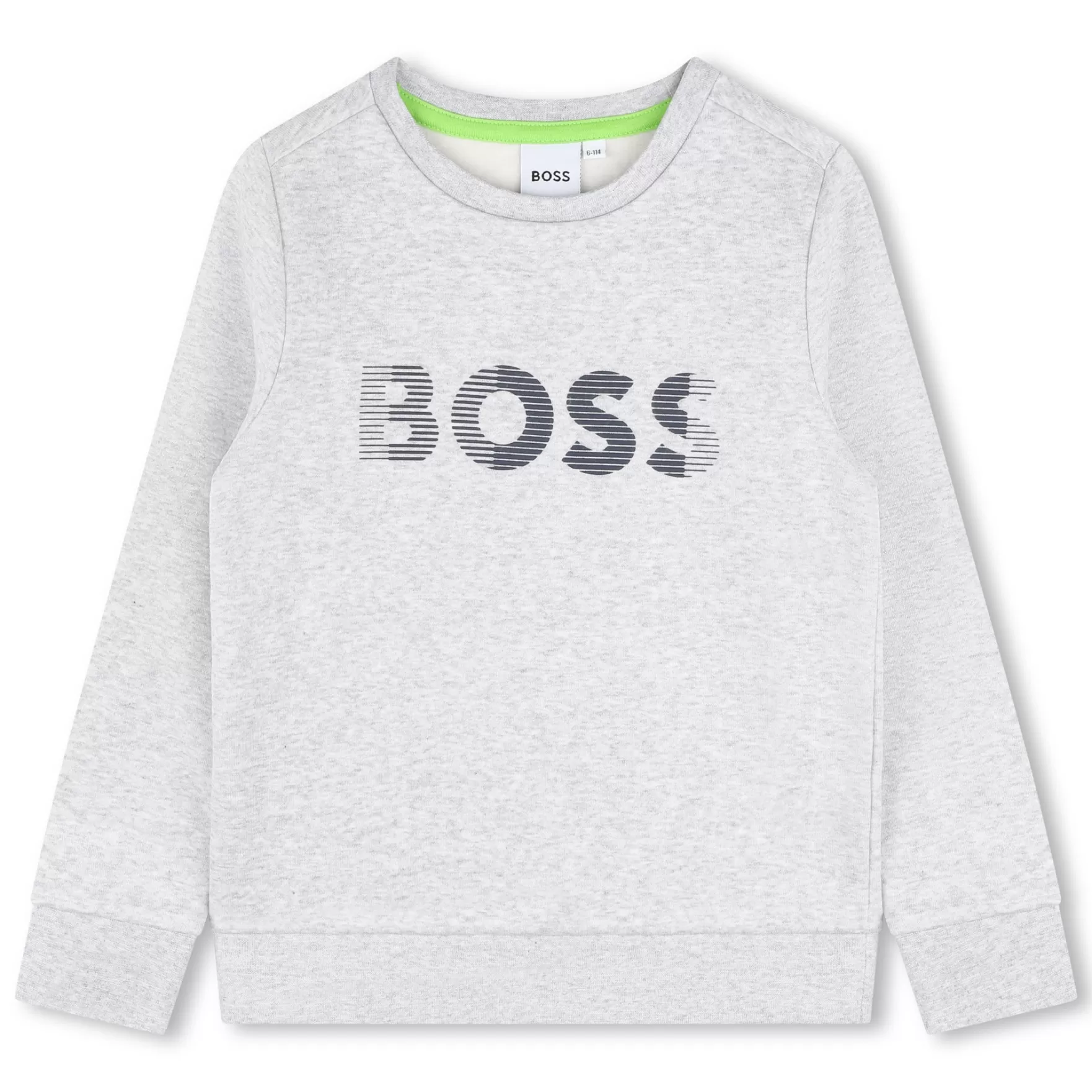 Jongen BOSS Fleece Sweatshirt Ronde Hals