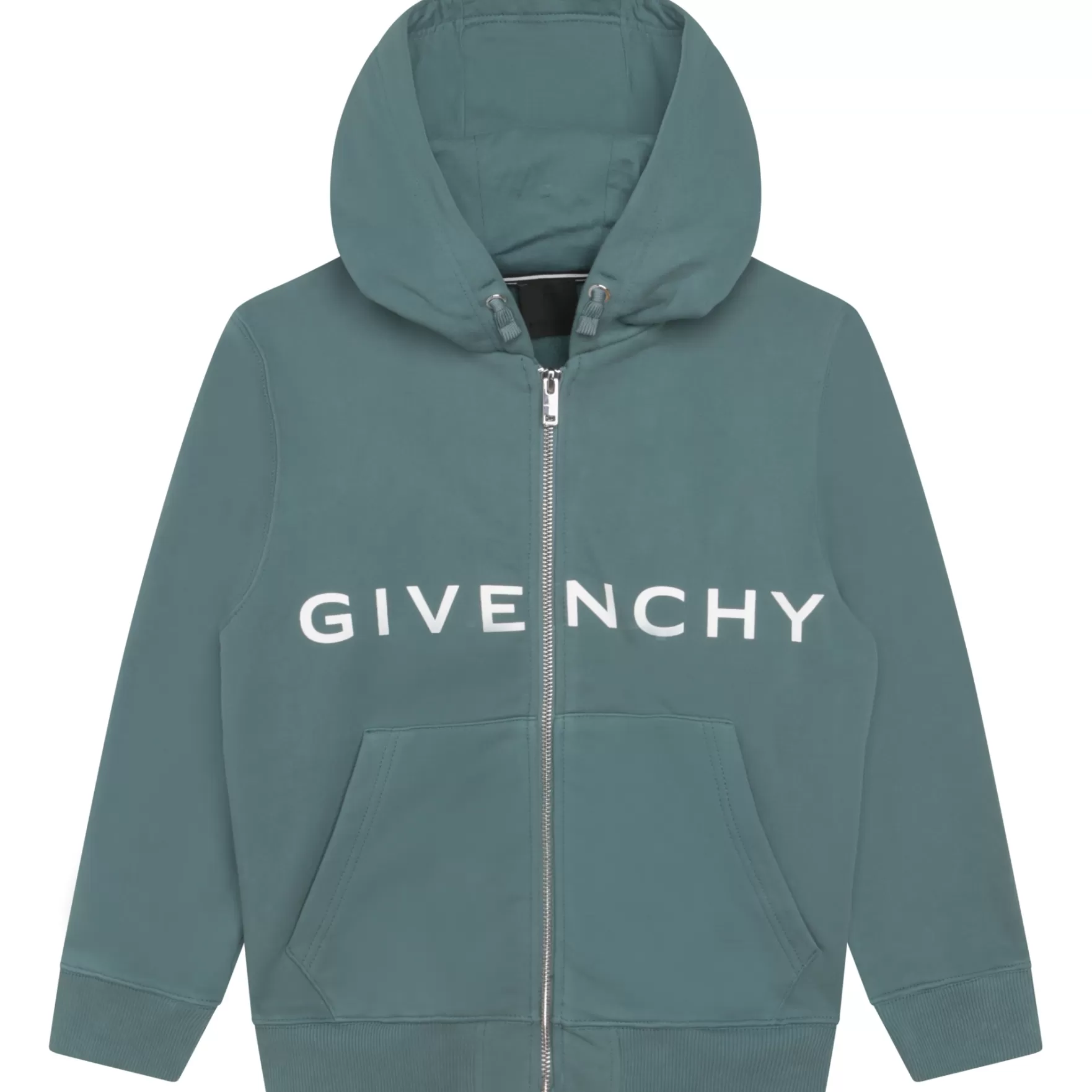 Jongen GIVENCHY Fleece Vest Met Capuchon