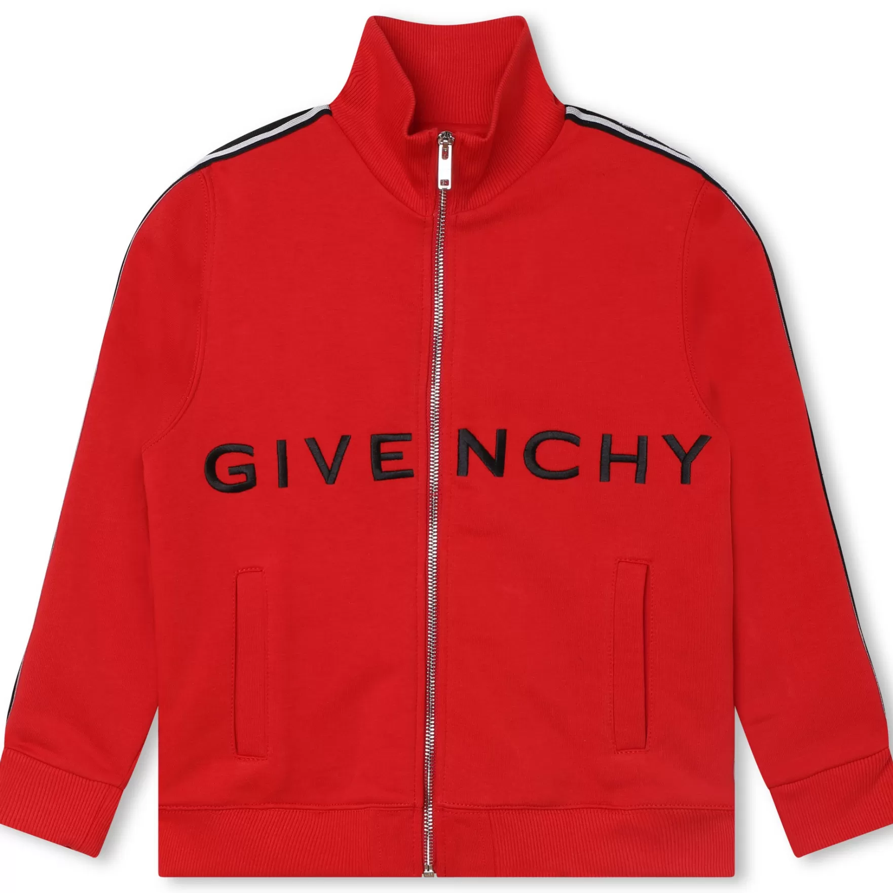 Jongen GIVENCHY Fleece Vest Met Ritssluiting