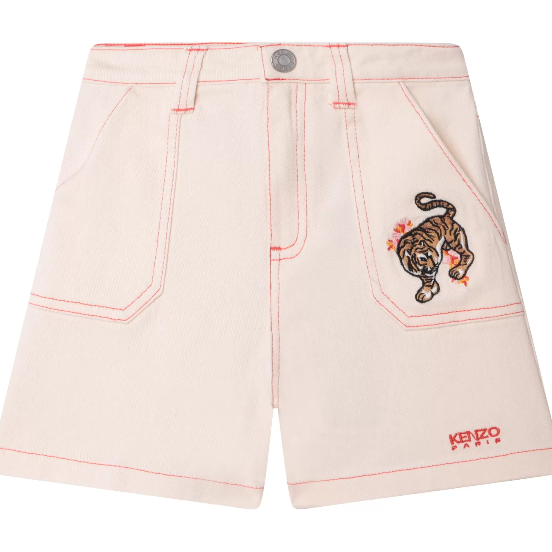 Meisje KENZO KIDS Geborduurde Short Met Zakken