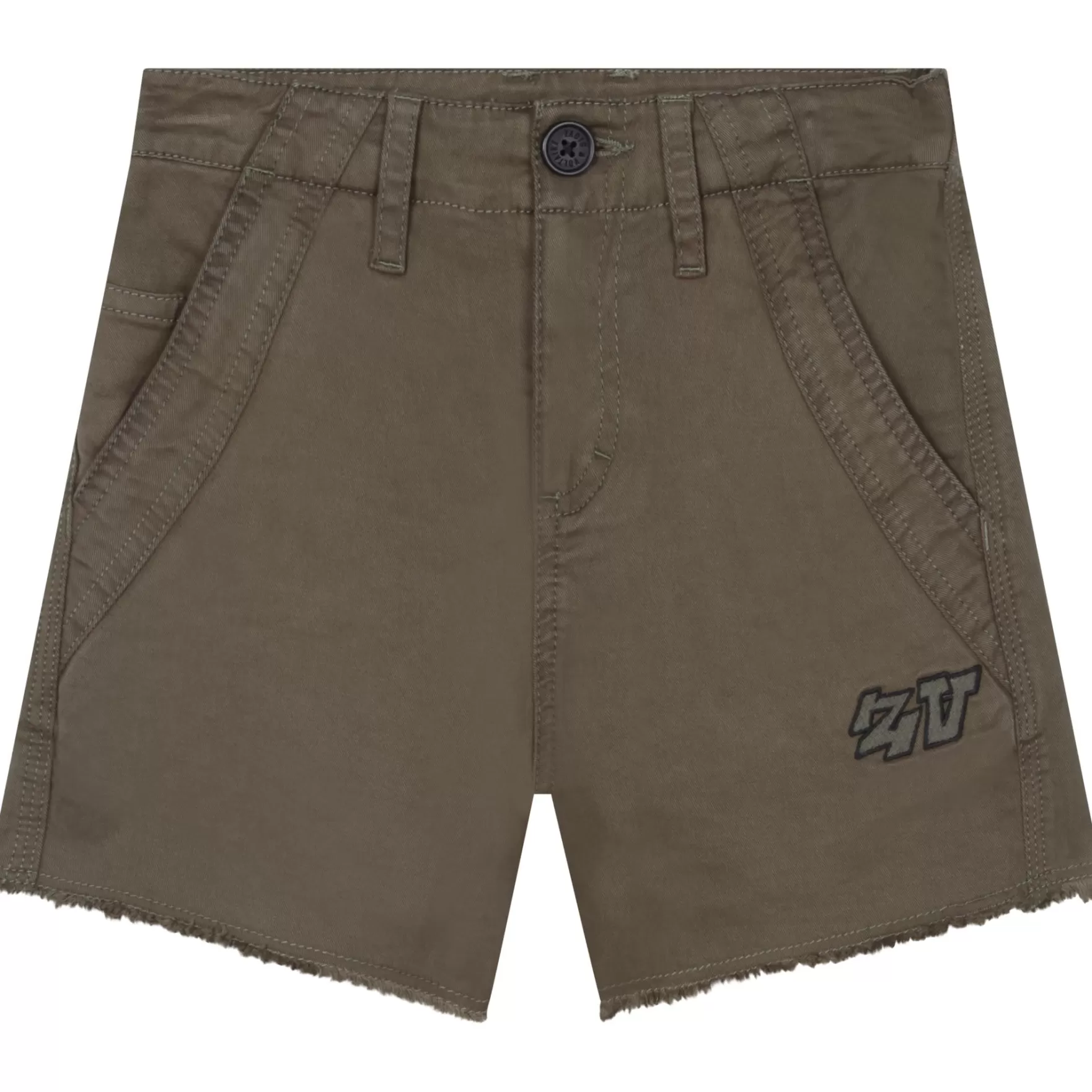 Meisje ZADIG & VOLTAIRE Geborduurde Short Van Twill