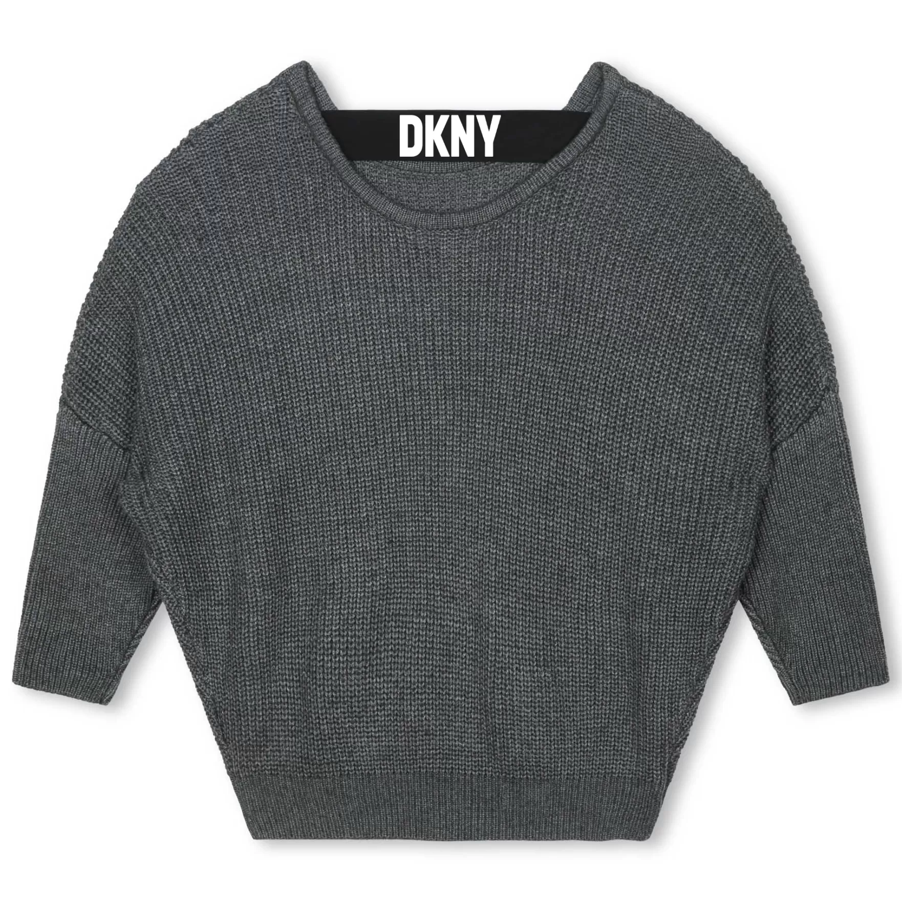 Meisje DKNY Gebreide Trui Met Rugdecollete