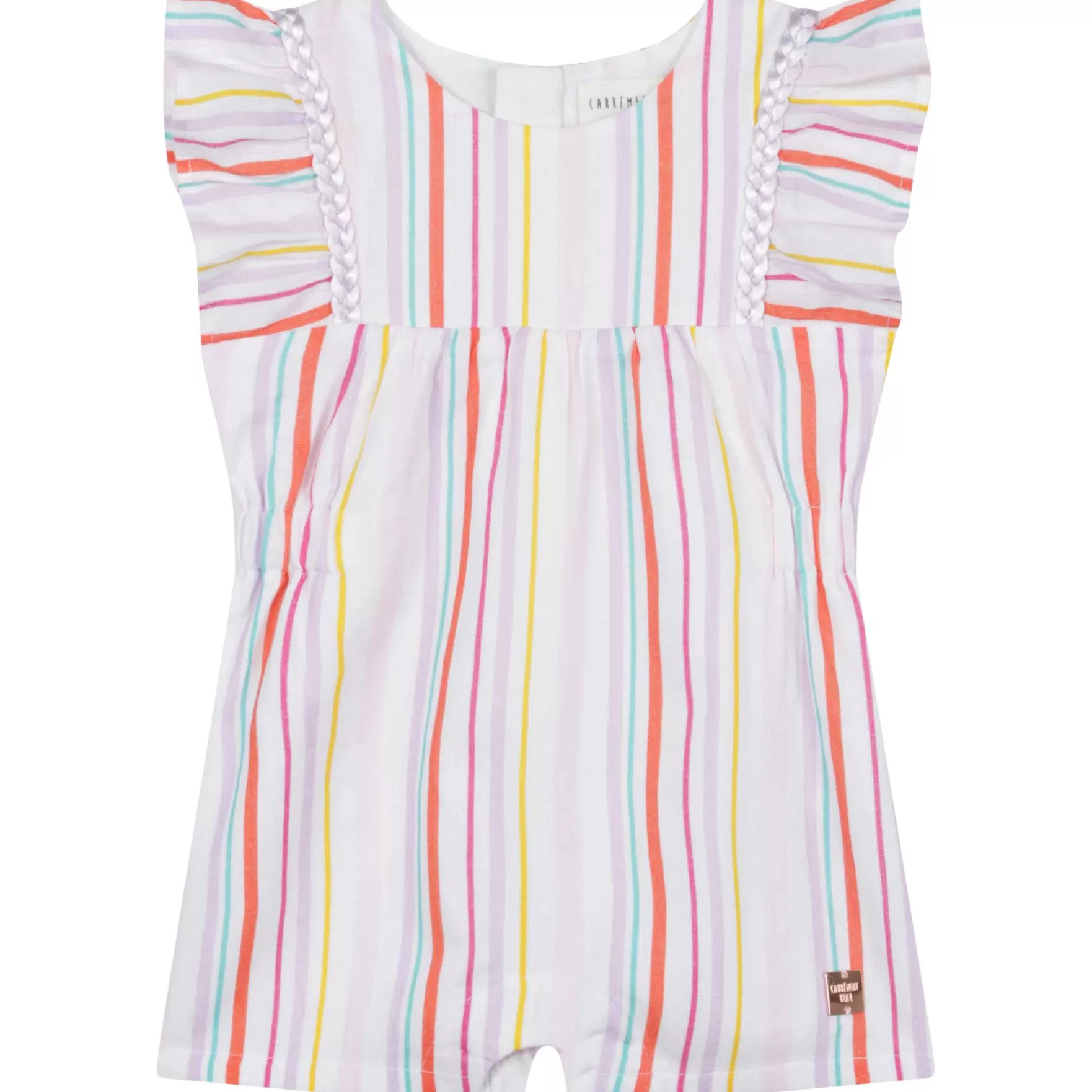 Meisje CARREMENT BEAU Gestreepte Jumpsuit