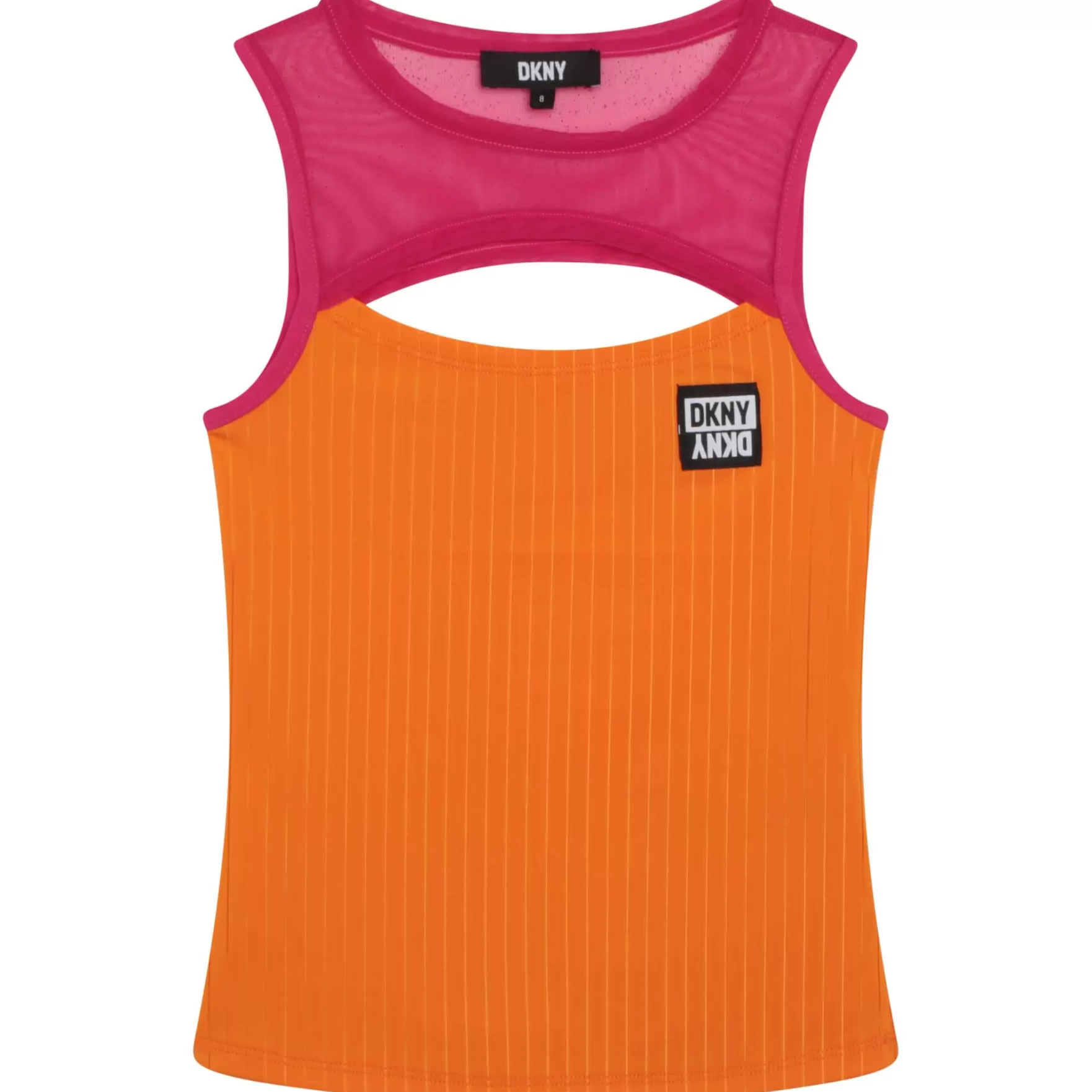 Meisje DKNY Gestreepte Tanktop