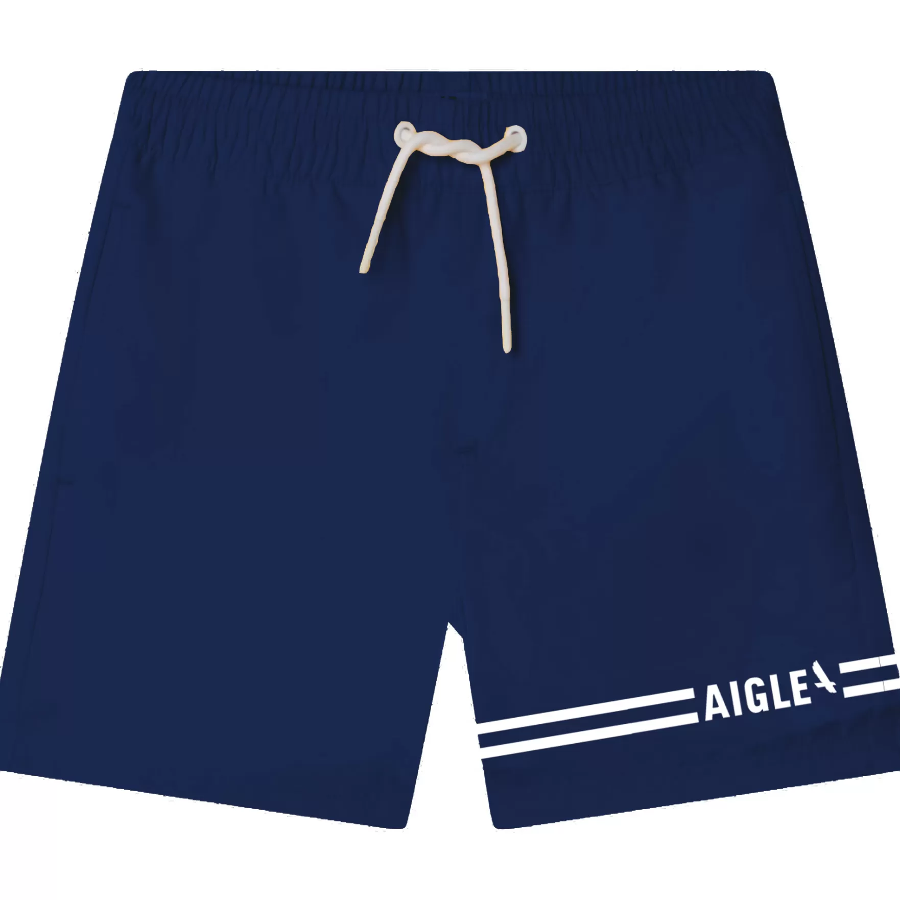 Jongen AIGLE Gestreepte Zwemshort Met Logo