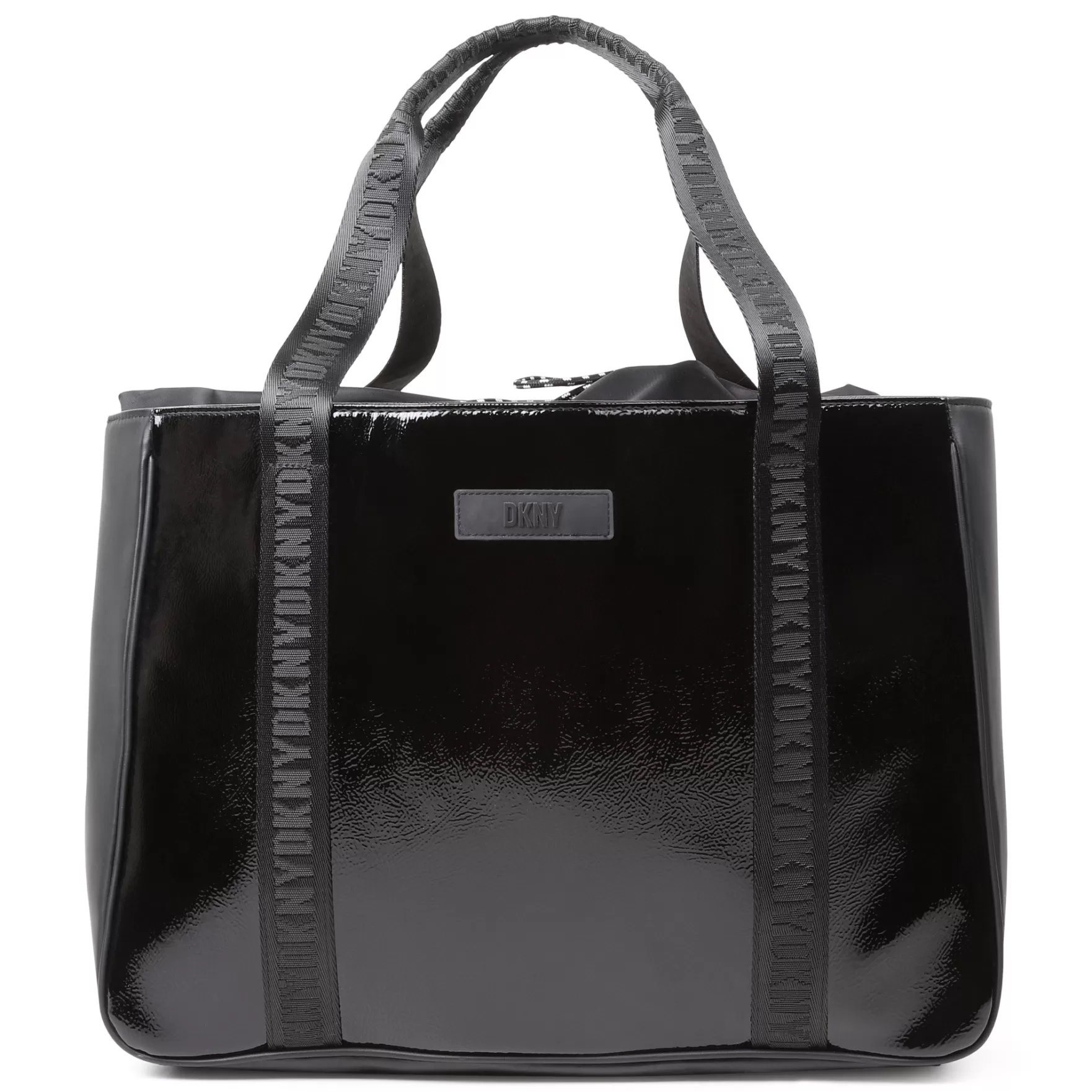 Meisje DKNY Glanzende Shopper Met Logo