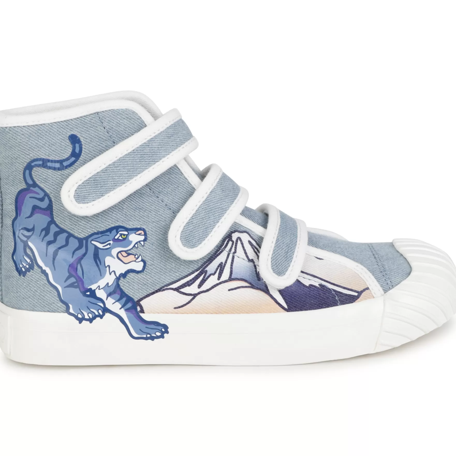 Jongen KENZO KIDS Hoge Sneakers Met Klittenband