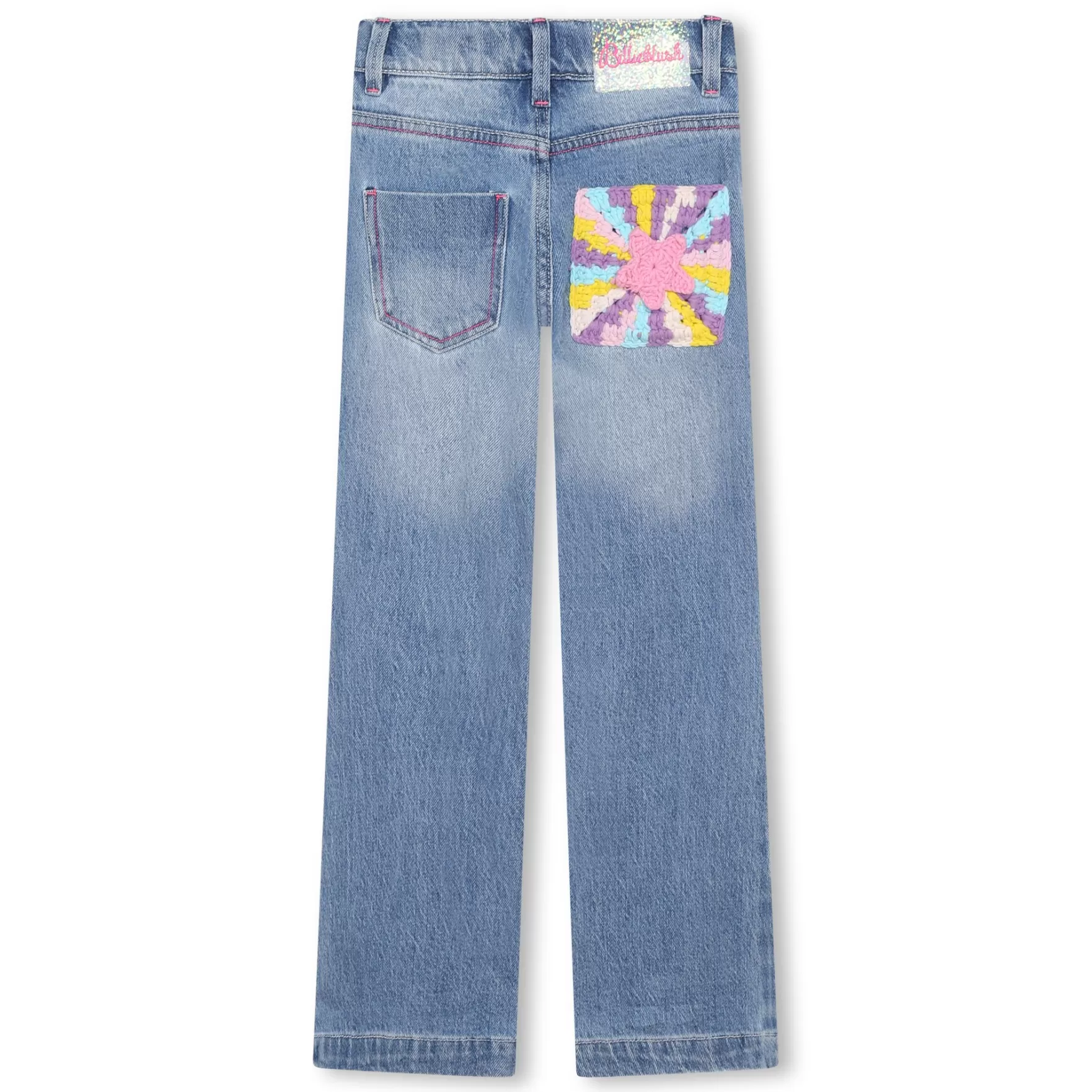 Meisje BILLIEBLUSH Jeans Met Geborduurde Zak