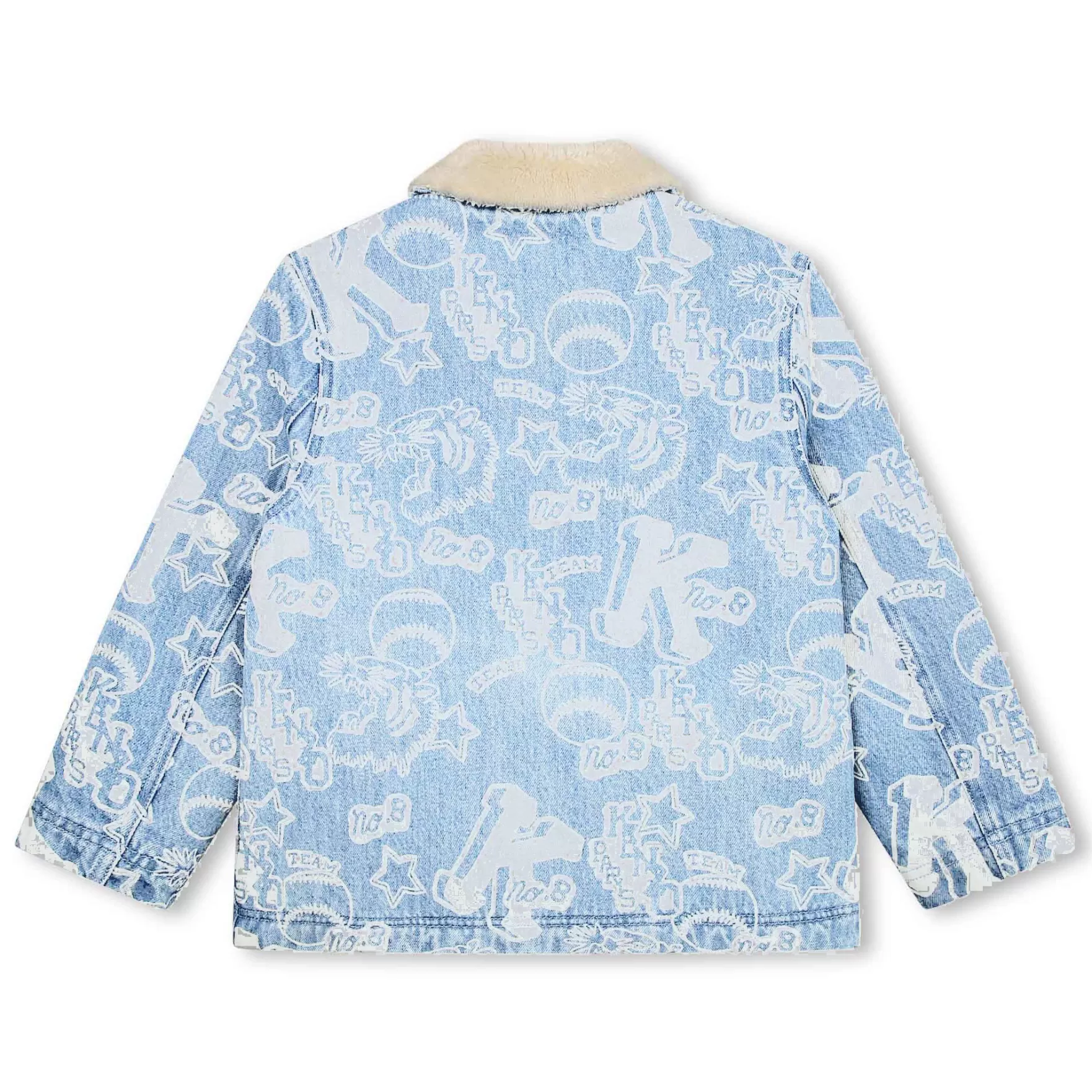 Jongen KENZO KIDS Jeansjas Met Print