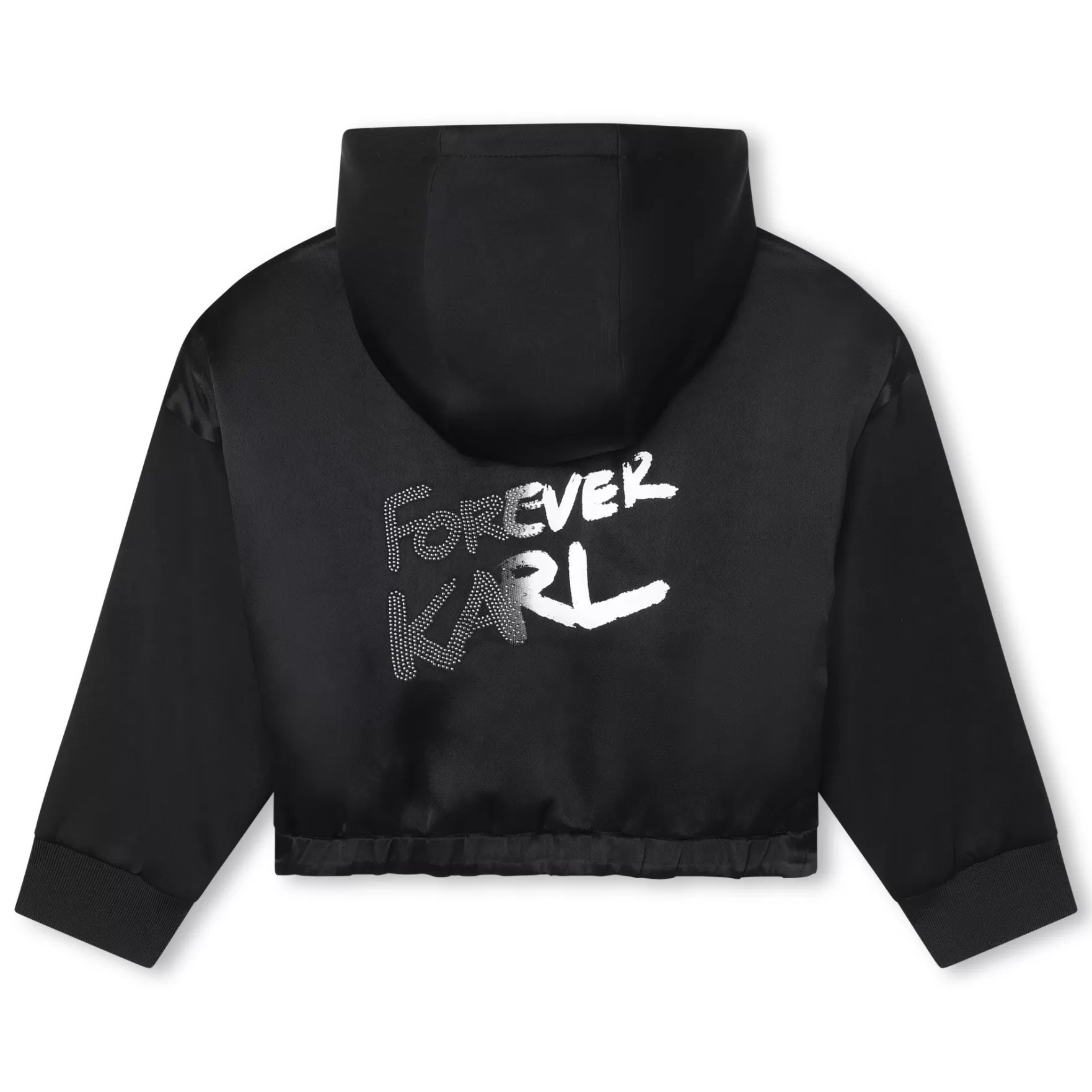 Meisje KARL LAGERFELD KIDS Joggingvest Met Capuchon