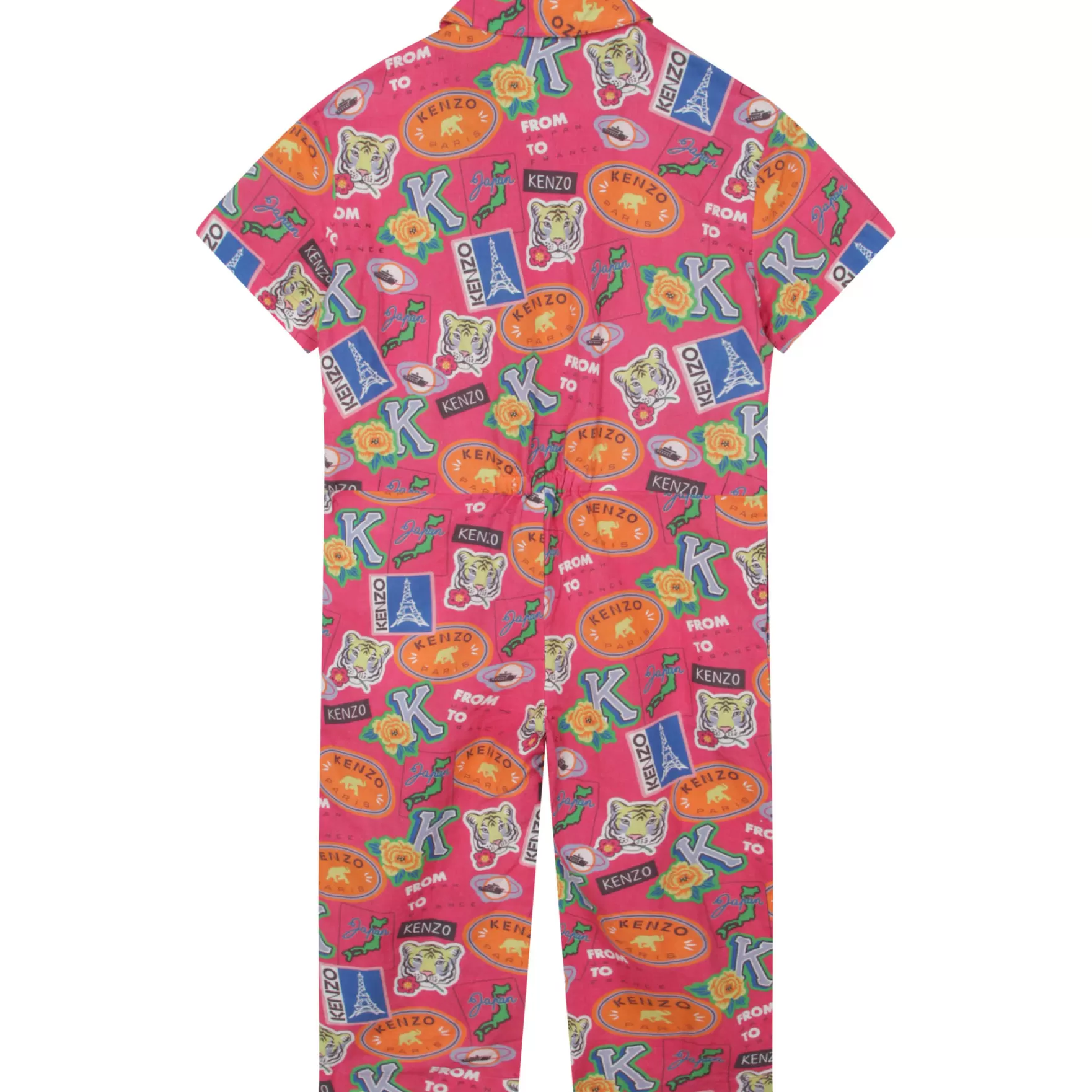 Meisje KENZO KIDS Jumpsuit Van Katoen En Linnen