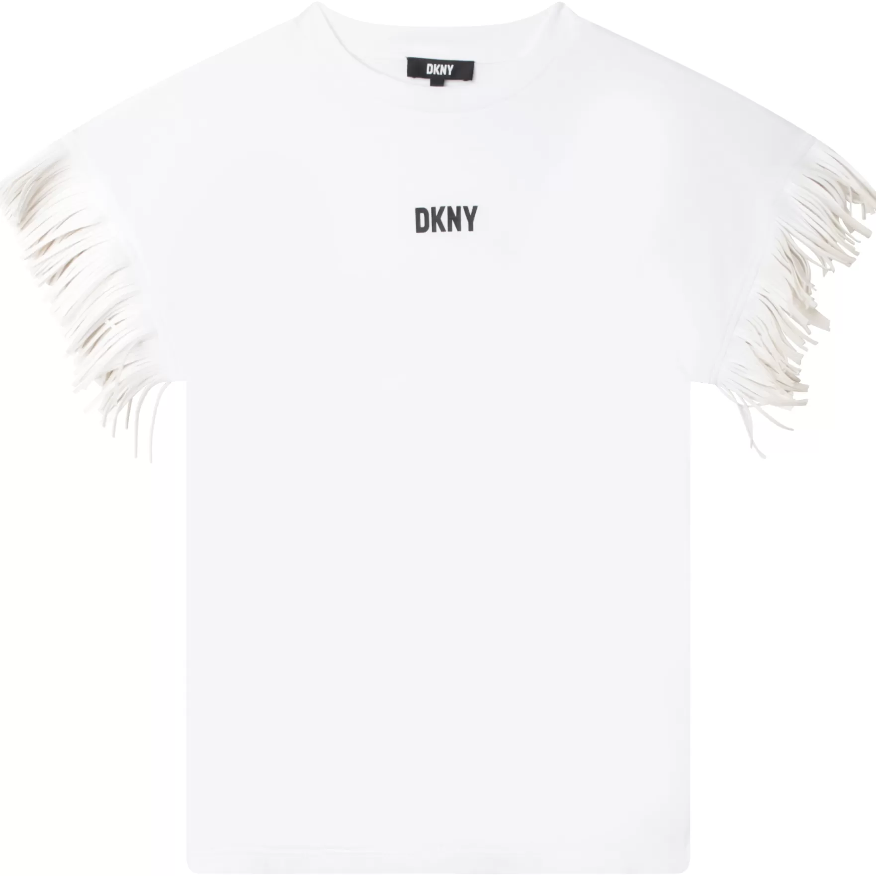 Meisje DKNY Jurk Met Franjes