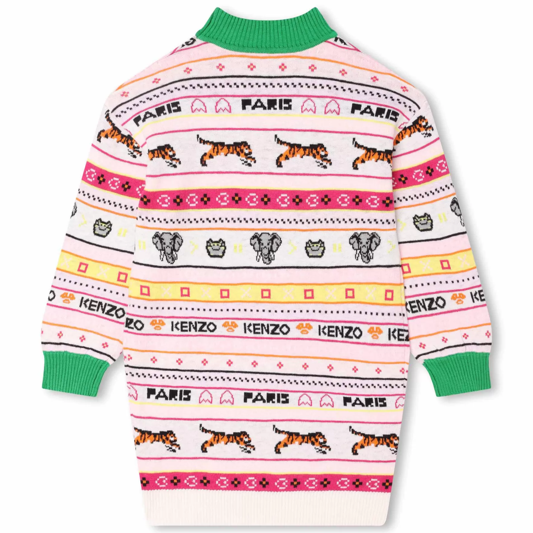 Meisje KENZO KIDS Jurk Met Ingeweven Print