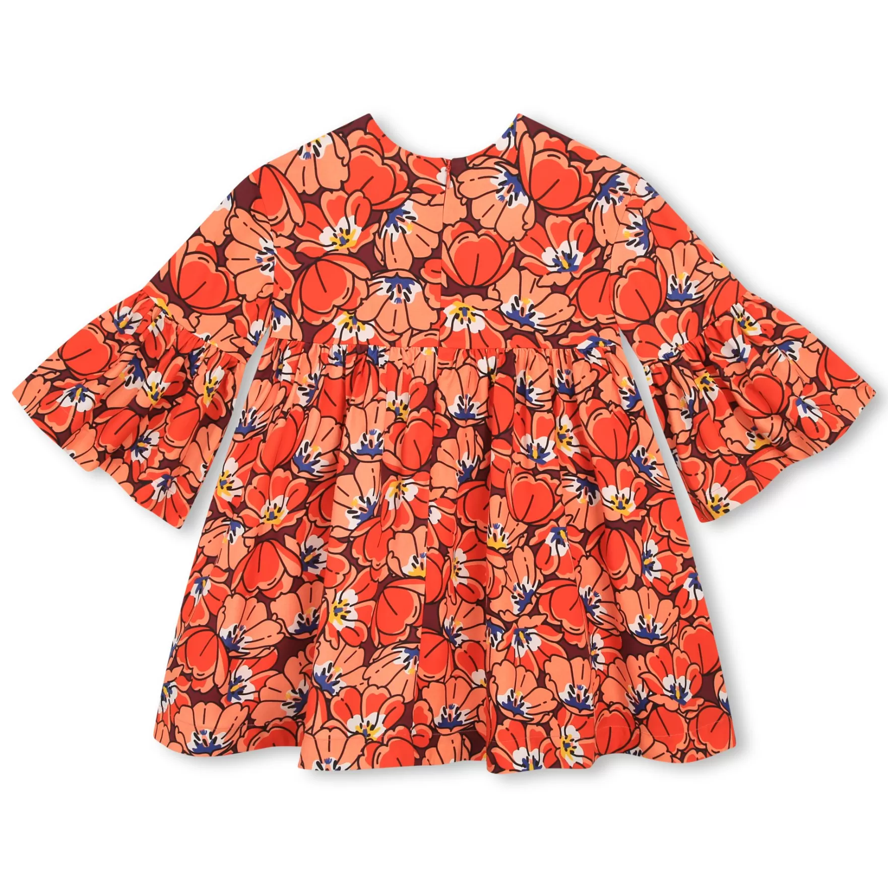 Meisje KENZO KIDS Jurk Met Rits En Bloemenprint