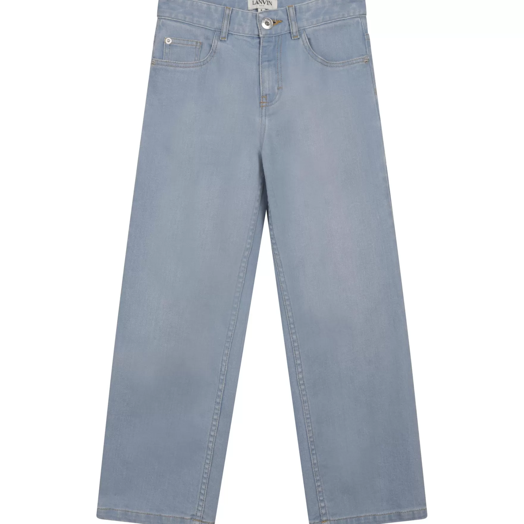 Jongen LANVIN Katoenen Jeans Met 5 Zakken