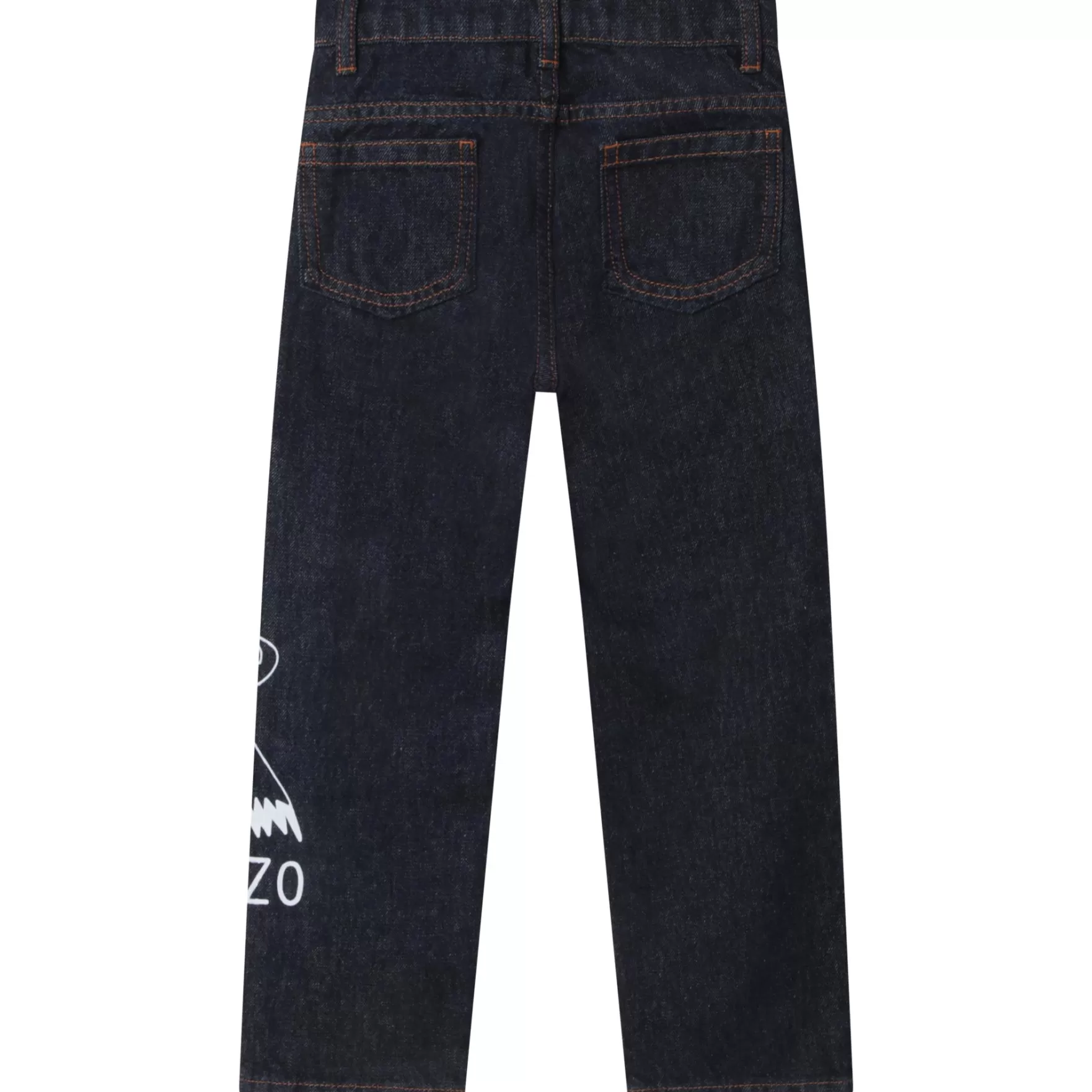 Jongen KENZO KIDS Katoenen Jeans Met Print