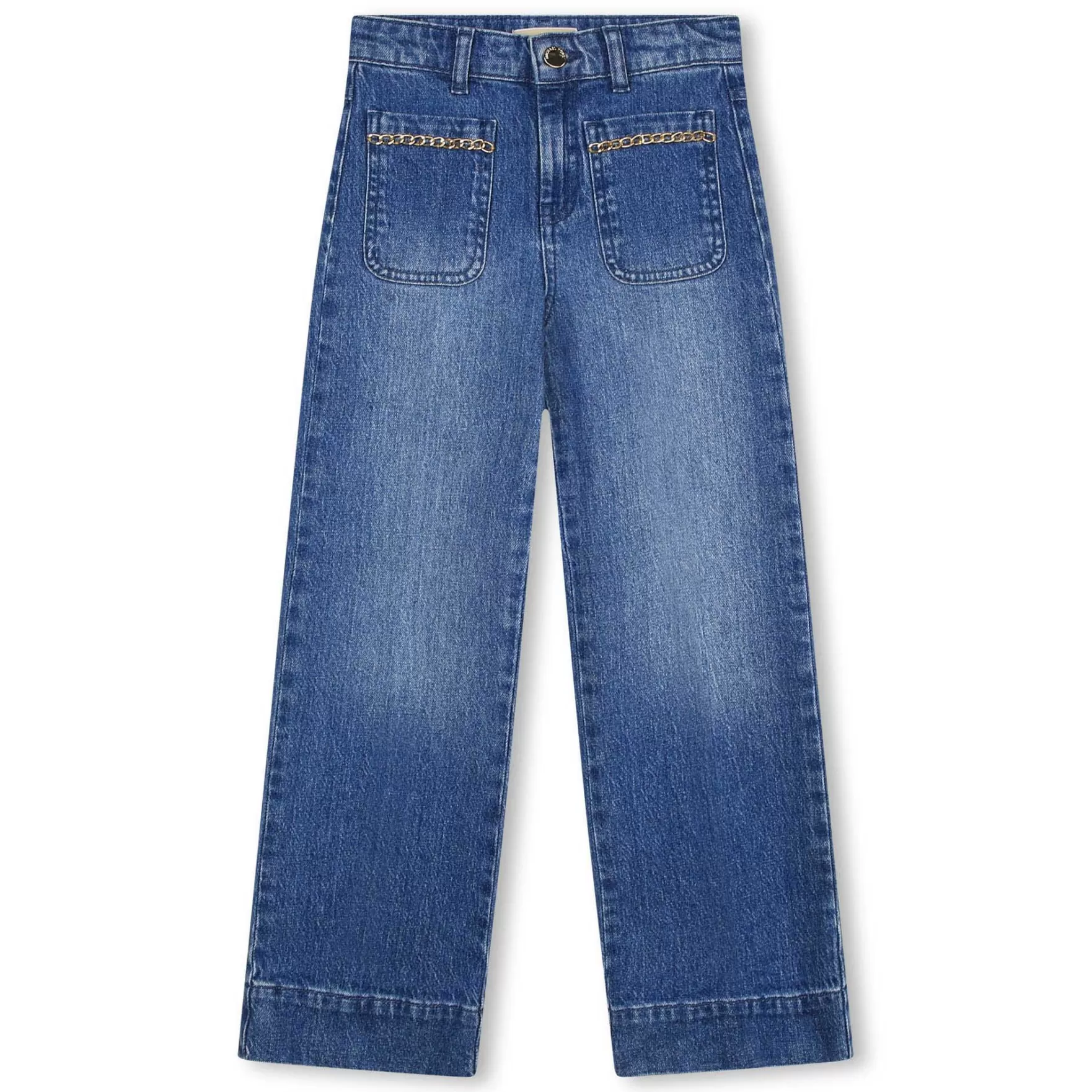 Meisje MICHAEL KORS Katoenen Jeansbroek