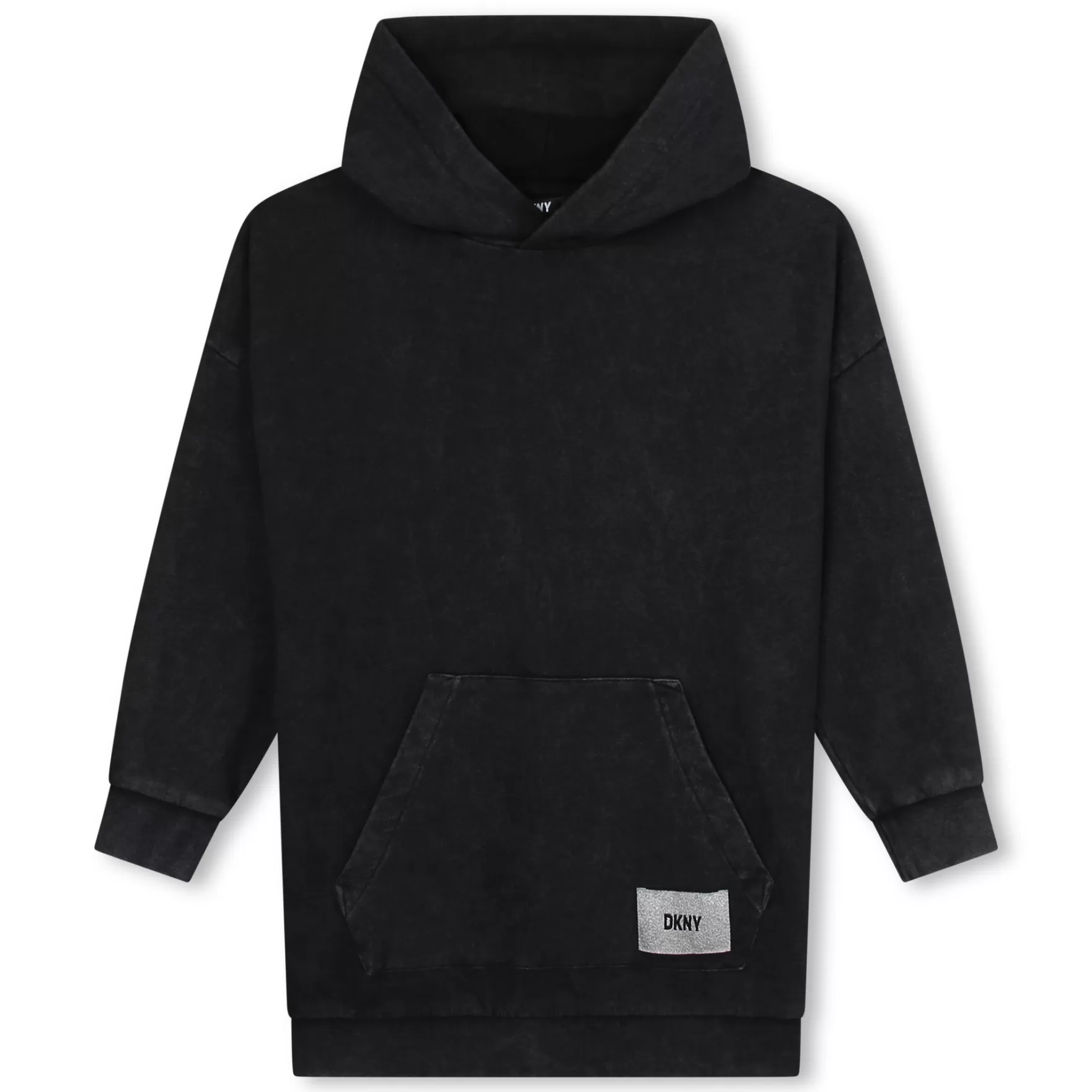 Meisje DKNY Katoenen Jurk Van Fleece