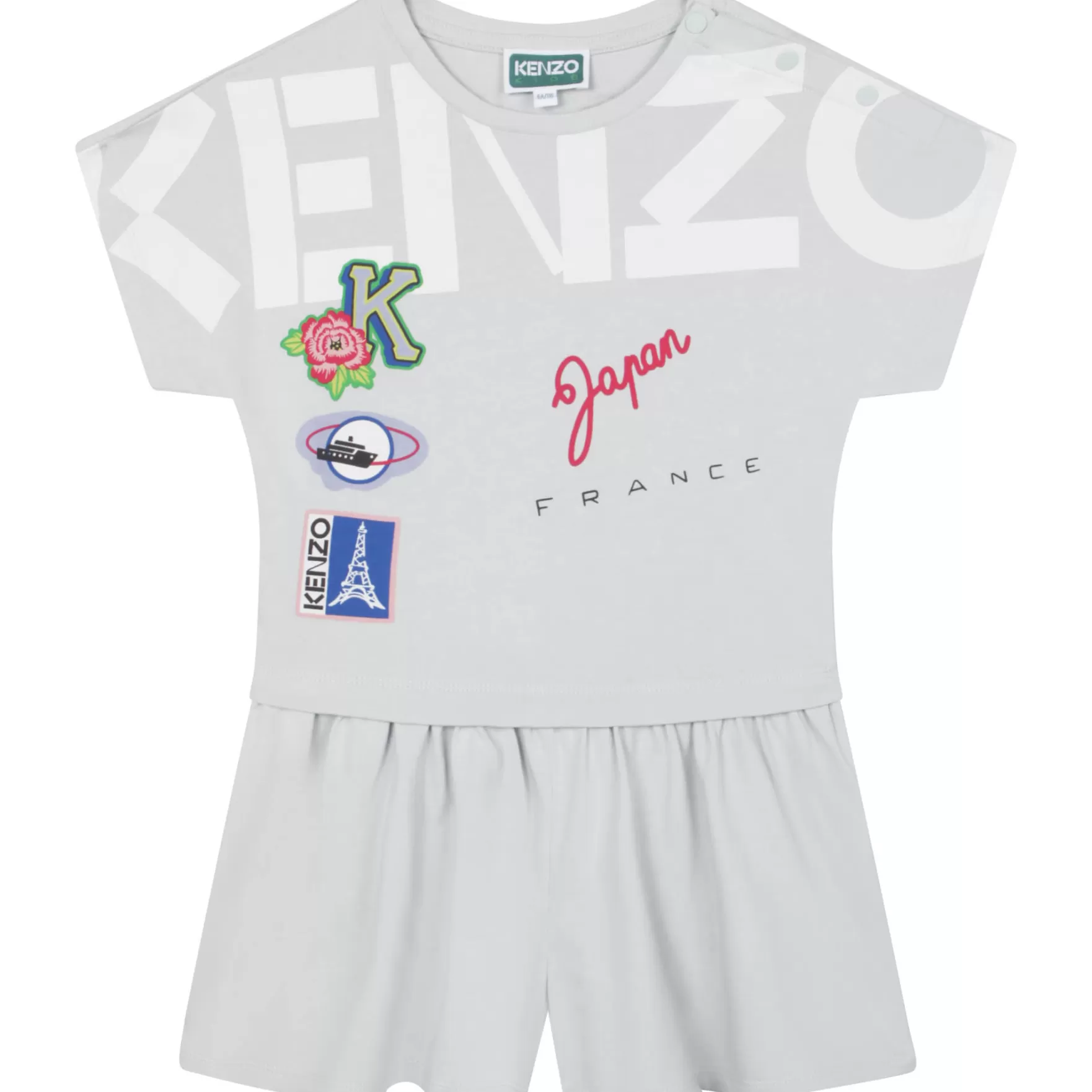 Meisje KENZO KIDS Katoenen Playsuit