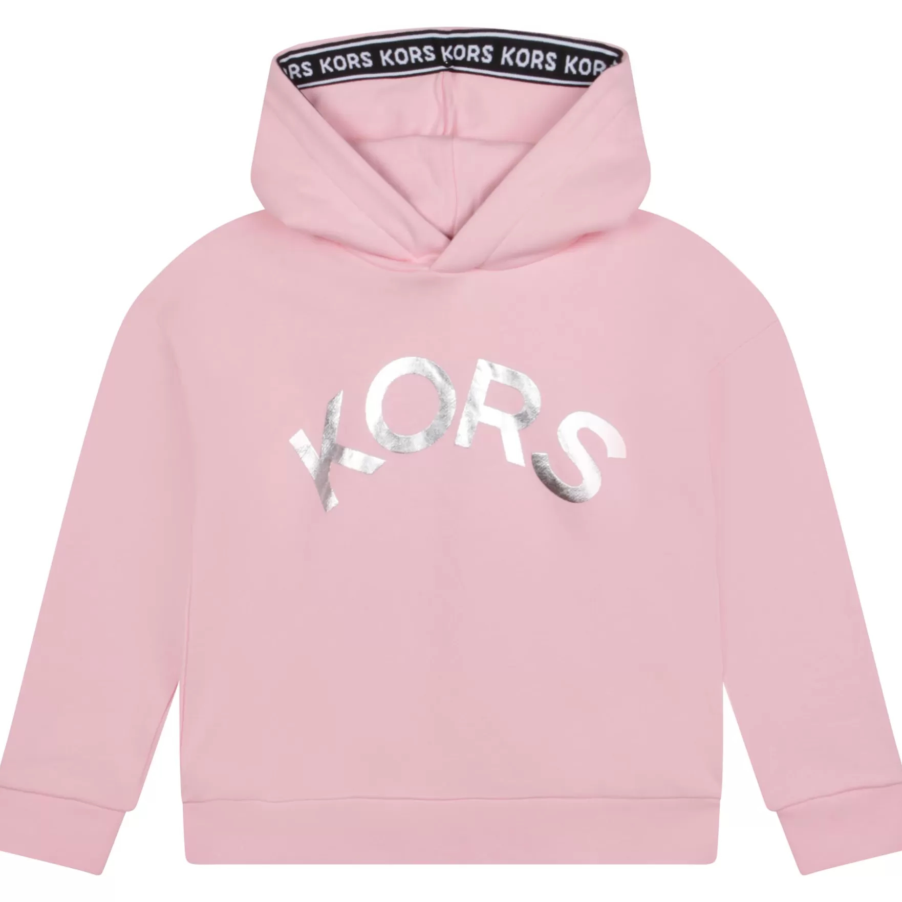 Meisje MICHAEL KORS Katoenen Sweater Met Capuchon