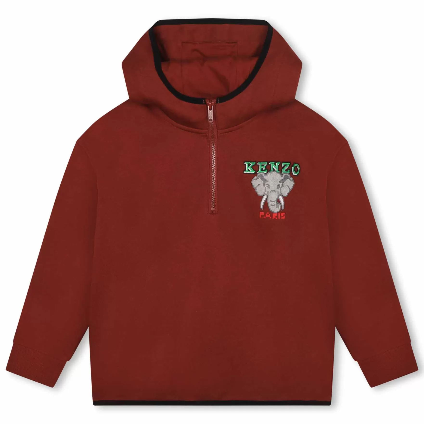 Jongen KENZO KIDS Katoenen Sweatshirt Met Kap