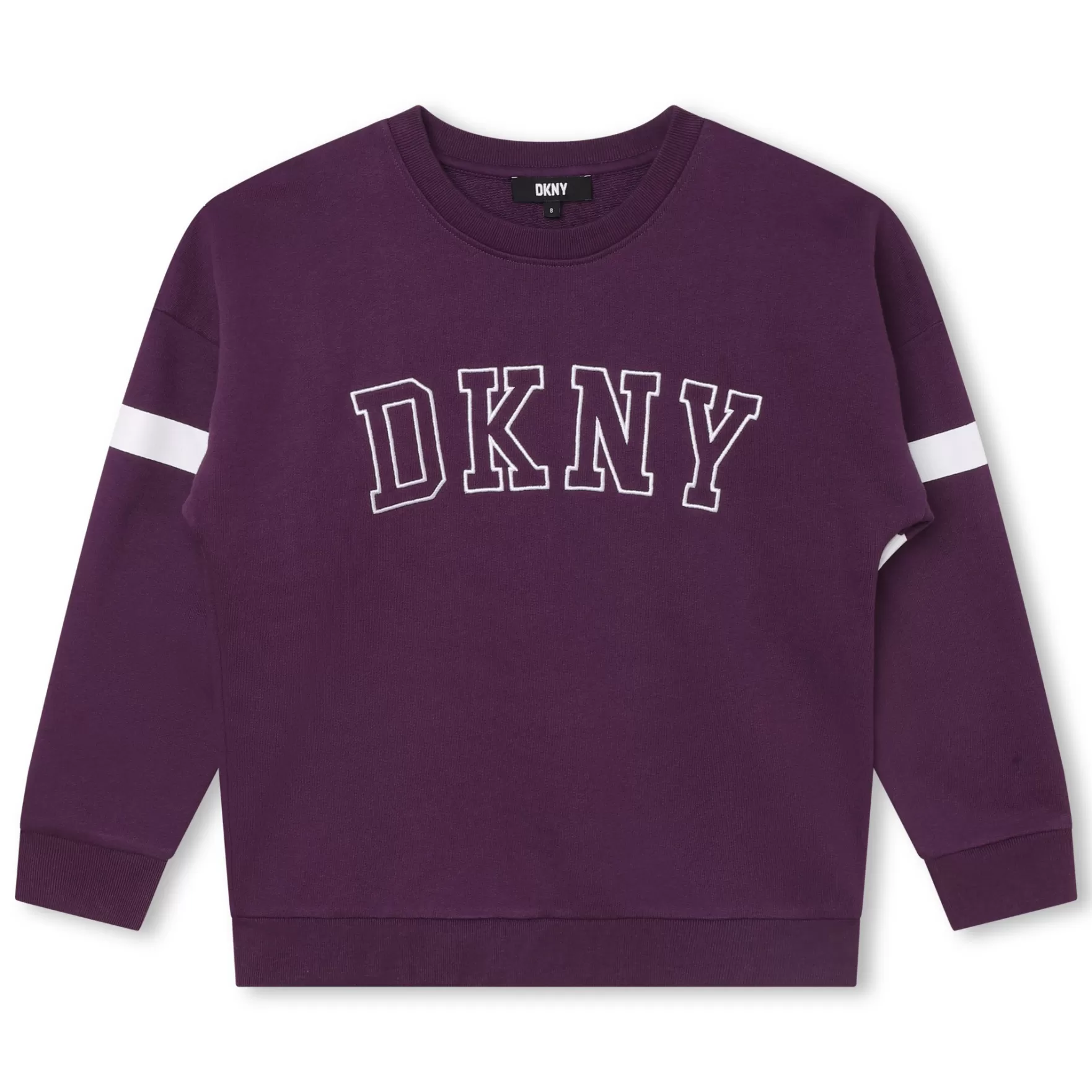 Jongen DKNY Katoenen Sweatshirt Met Logo