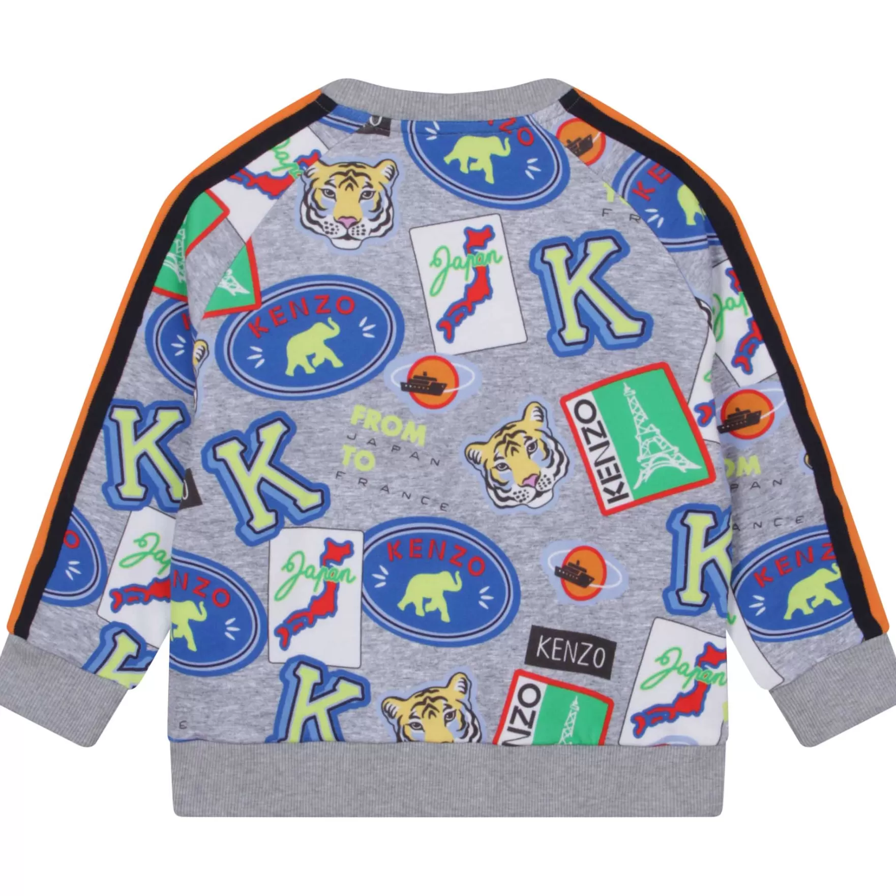 Jongen KENZO KIDS Katoenen Sweatshirt Met Print