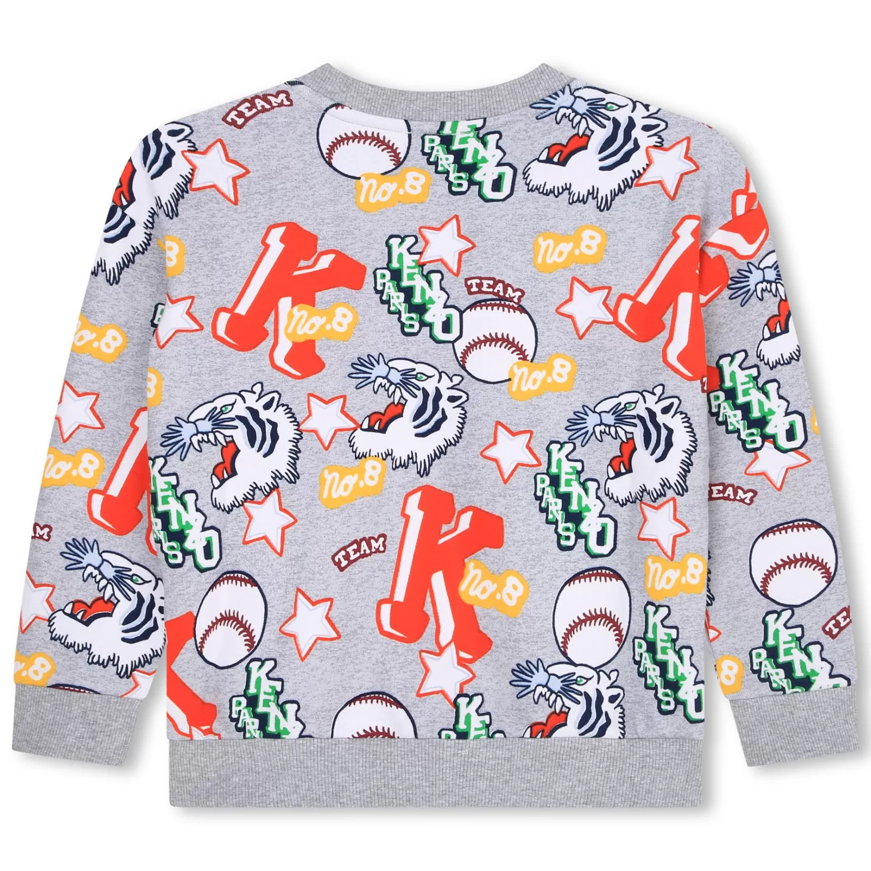 Jongen KENZO KIDS Katoenen Sweatshirt Met Print