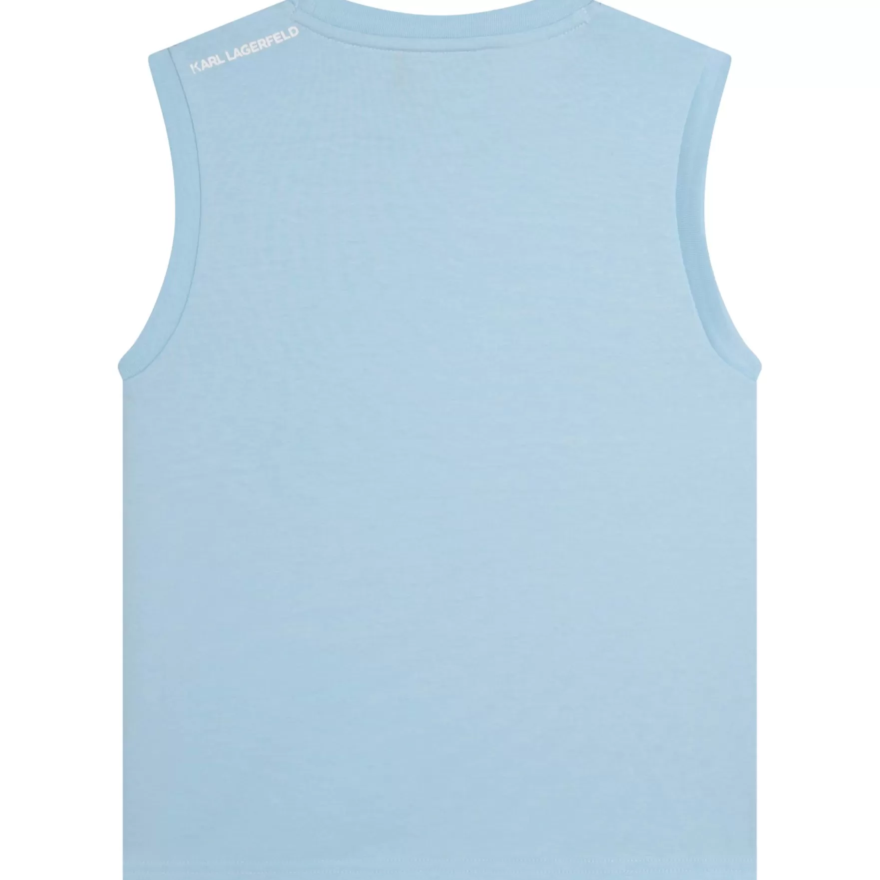 Jongen KARL LAGERFELD KIDS Katoenen Tanktop