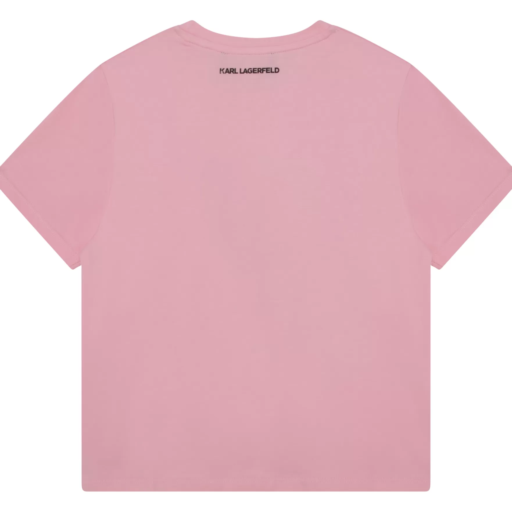 Meisje KARL LAGERFELD KIDS Katoenen T-Shirt Korte Mouwen