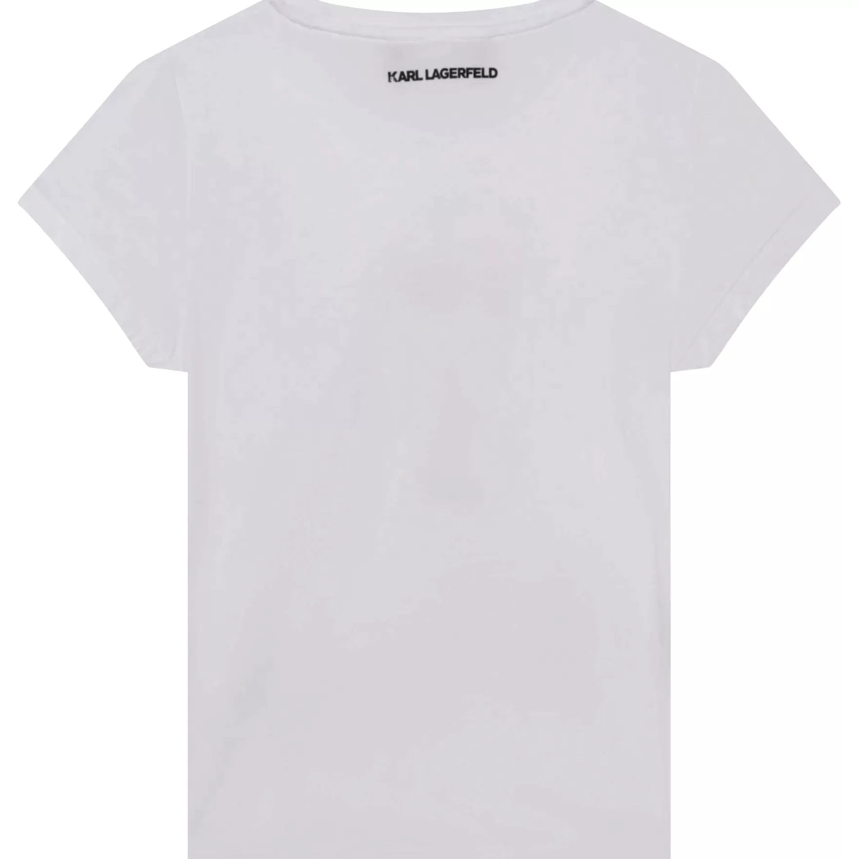 Meisje KARL LAGERFELD KIDS Katoenen T-Shirt Korte Mouwen