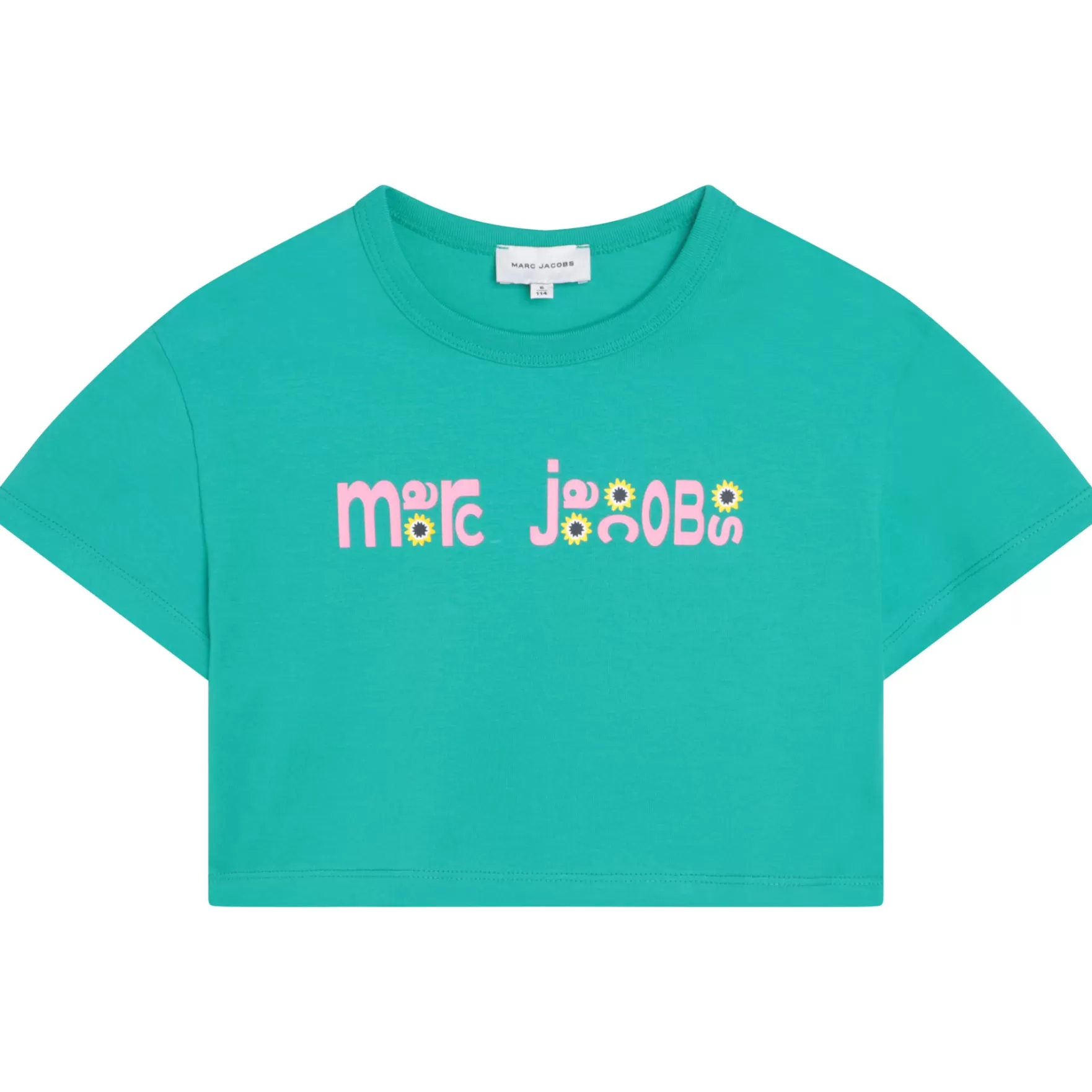 Meisje MARC JACOBS Katoenen T-Shirt Met Opdruk