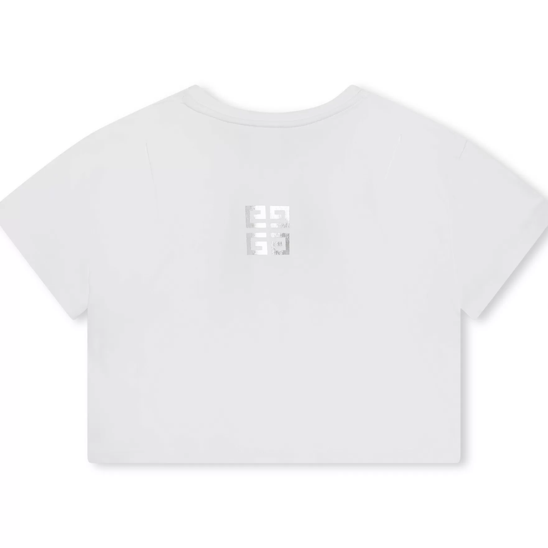 Meisje GIVENCHY Katoenen T-Shirt Met Plooien